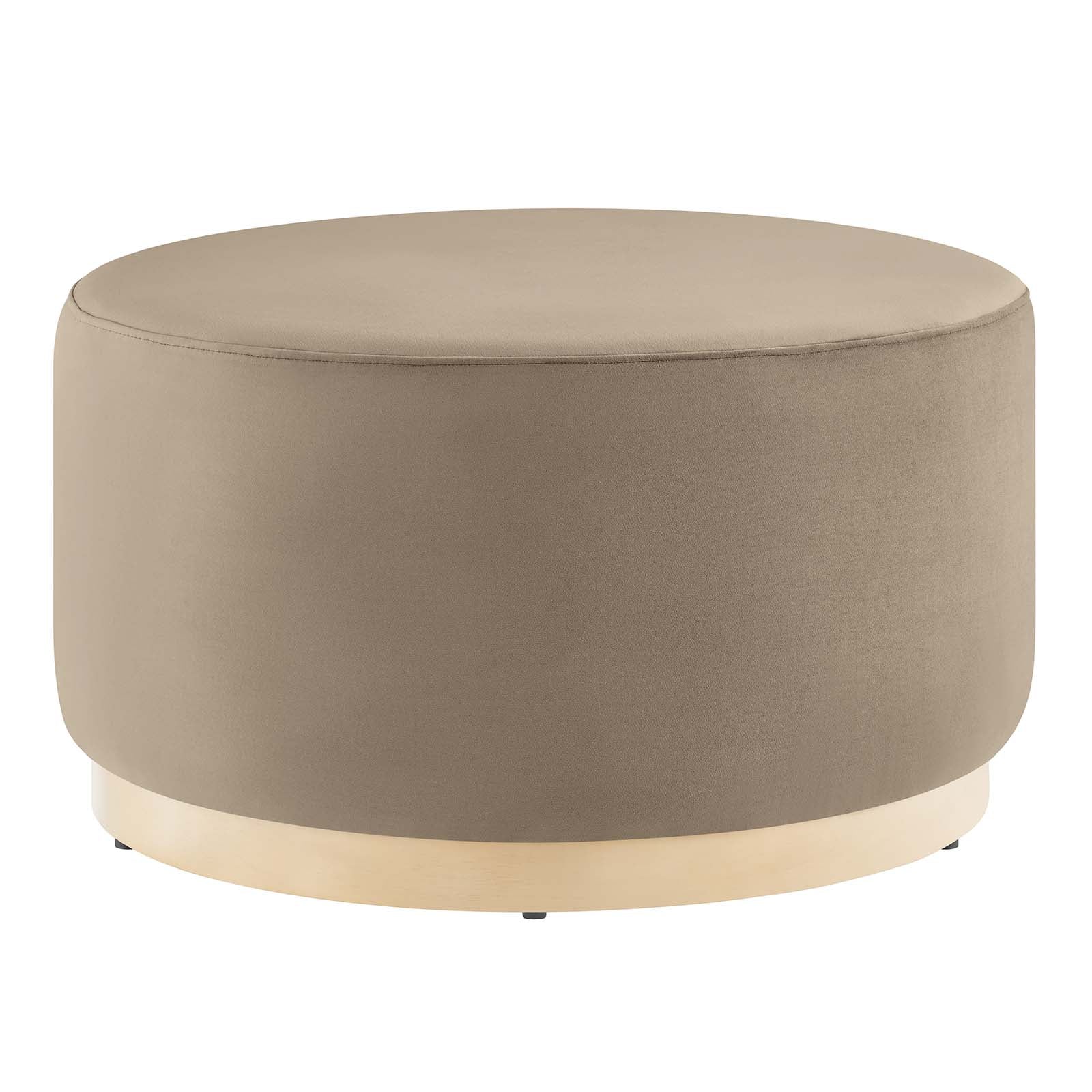 Tilden Large 29" Round Performance Velvet Upholstered Ottoman By Modway - EEI-6648 - Image 29