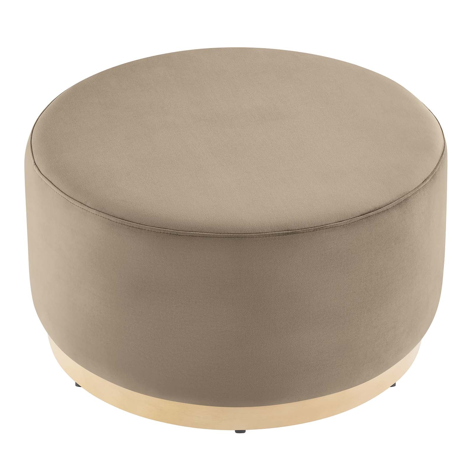 Tilden Large 29" Round Performance Velvet Upholstered Ottoman By Modway - EEI-6648 - Image 30