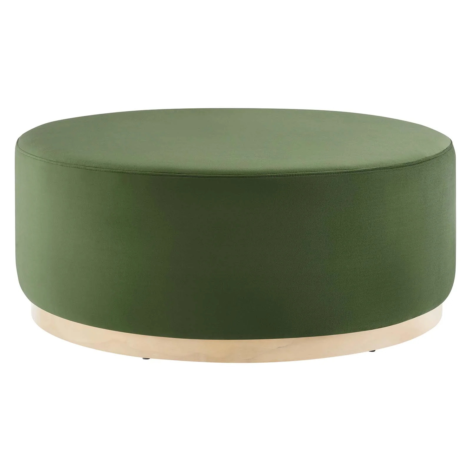 Tilden Large 38" Round Performance Velvet Upholstered Ottoman By Modway - EEI-6650 - Image 15