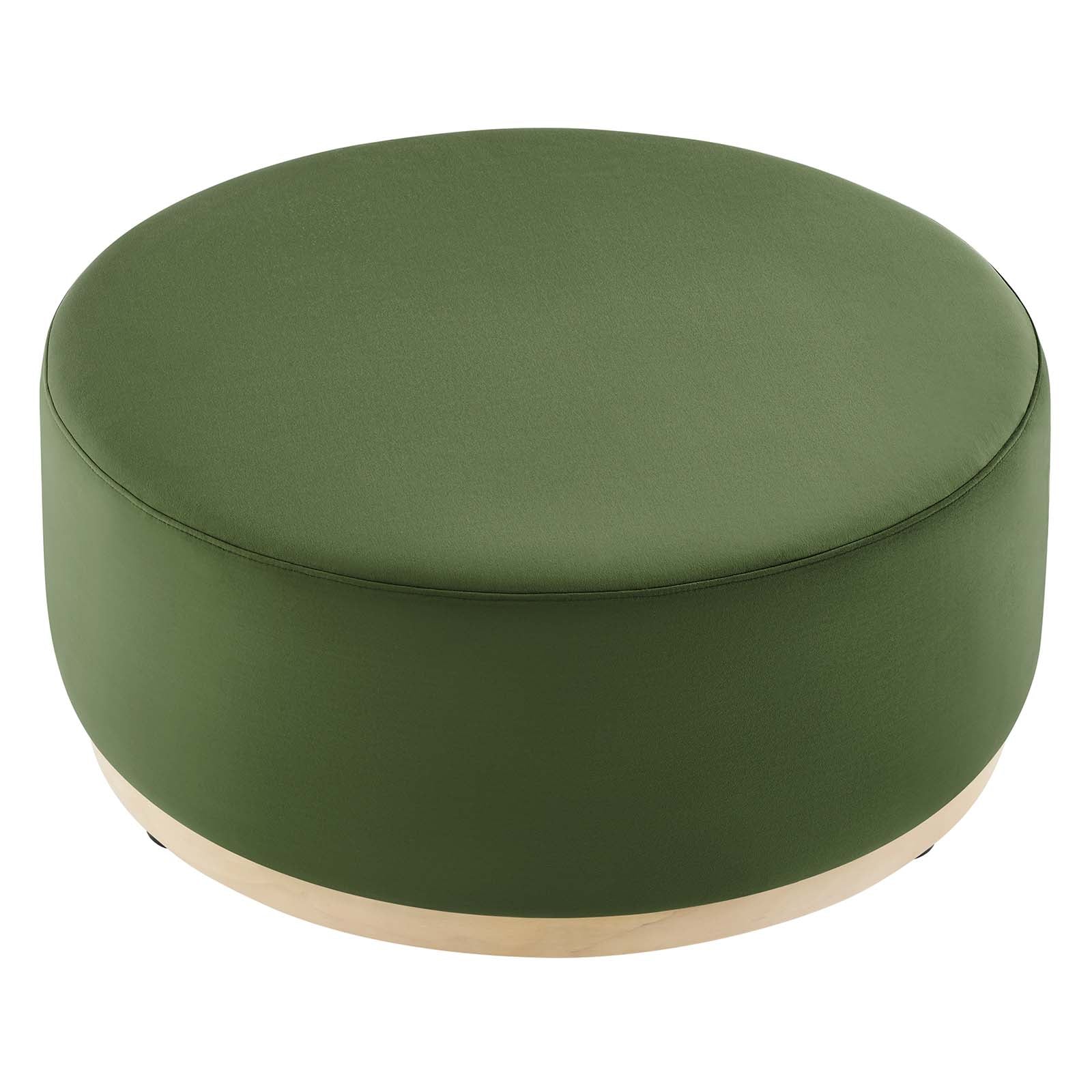 Tilden Large 38" Round Performance Velvet Upholstered Ottoman By Modway - EEI-6650 - Image 16