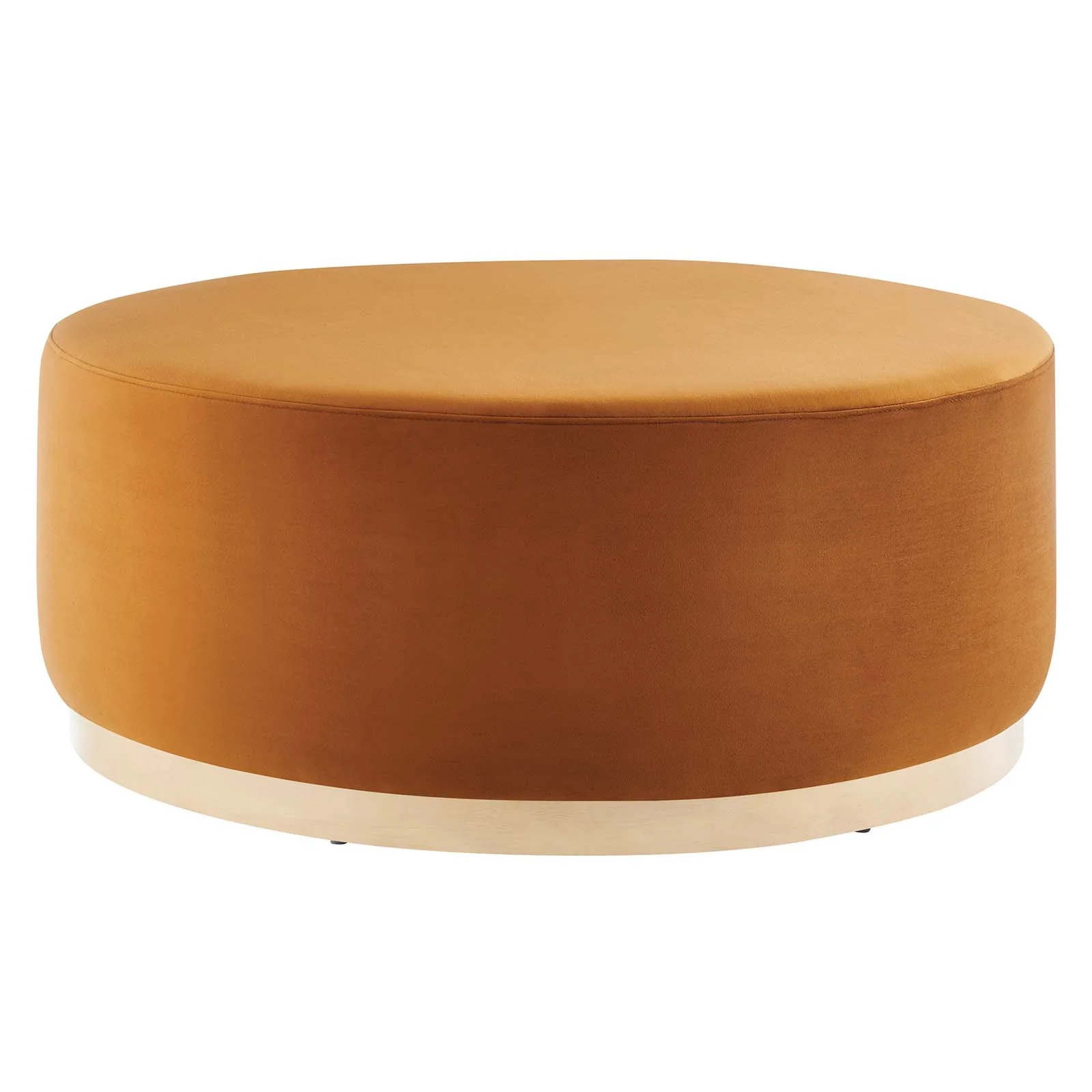 Tilden Large 38" Round Performance Velvet Upholstered Ottoman By Modway - EEI-6650 - Image 22