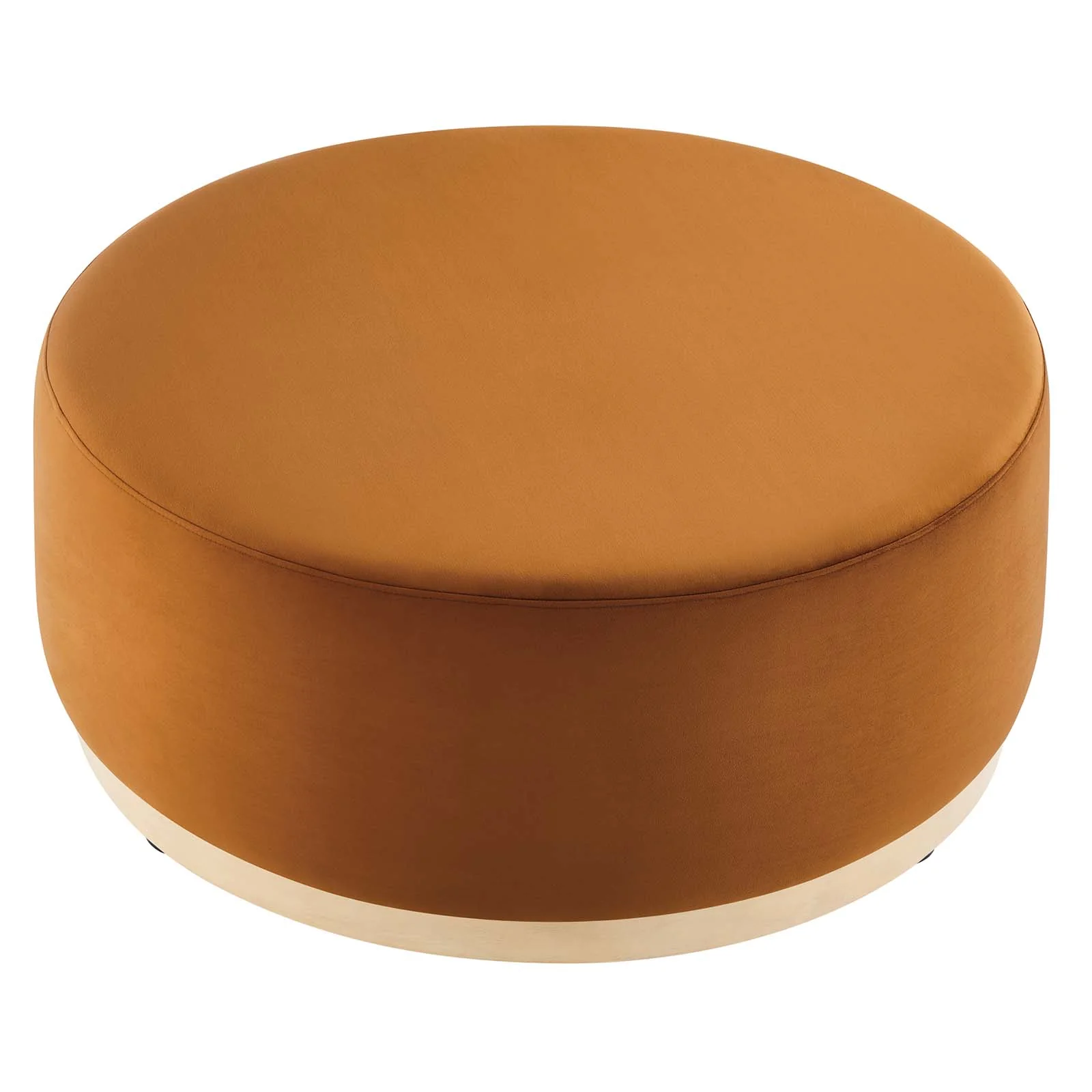 Tilden Large 38" Round Performance Velvet Upholstered Ottoman By Modway - EEI-6650 - Image 23