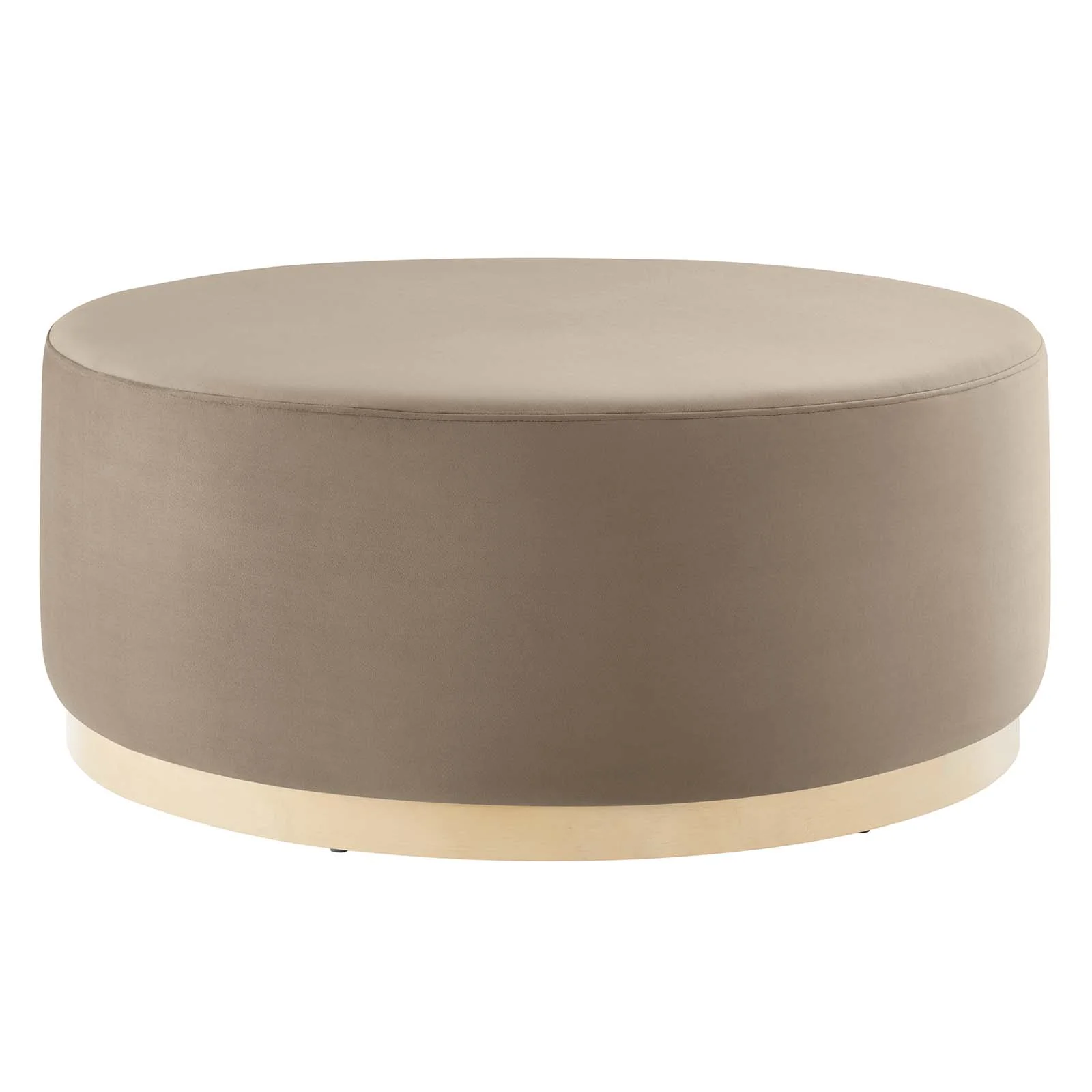 Tilden Large 38" Round Performance Velvet Upholstered Ottoman By Modway - EEI-6650 - Image 29