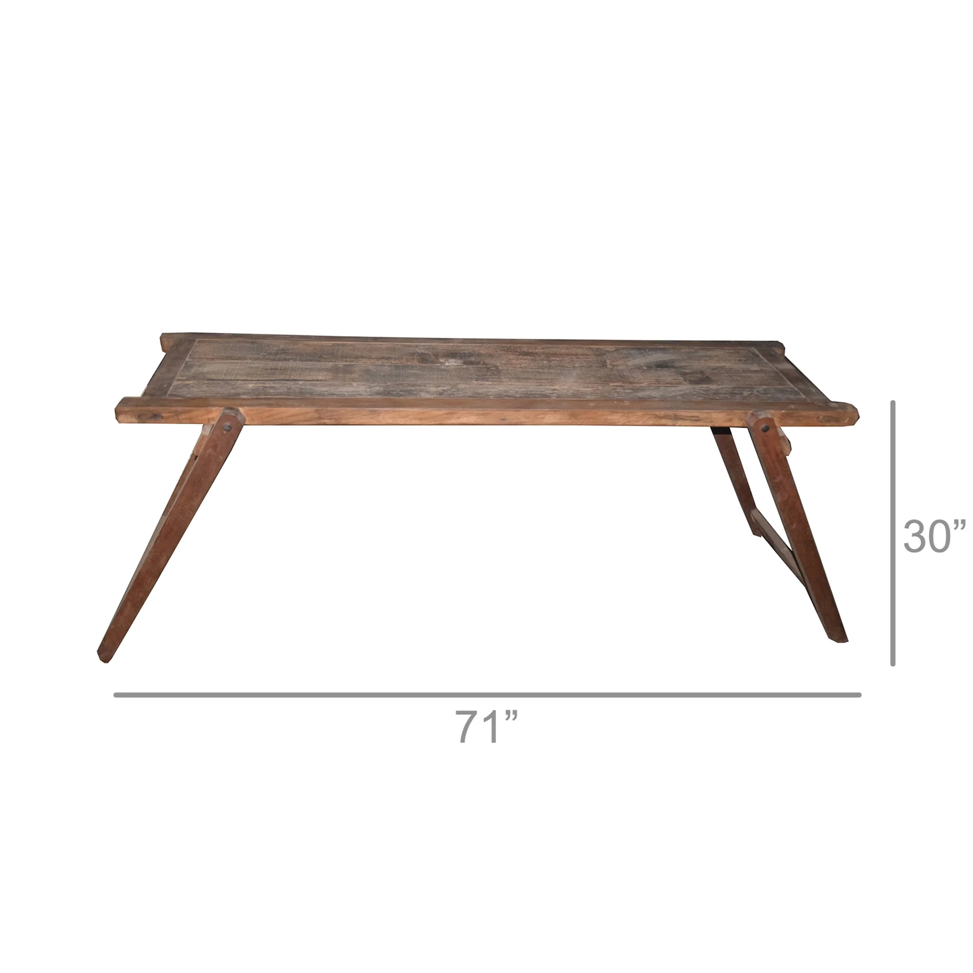 Tioga Folding Console Table By HomArt - Image 2