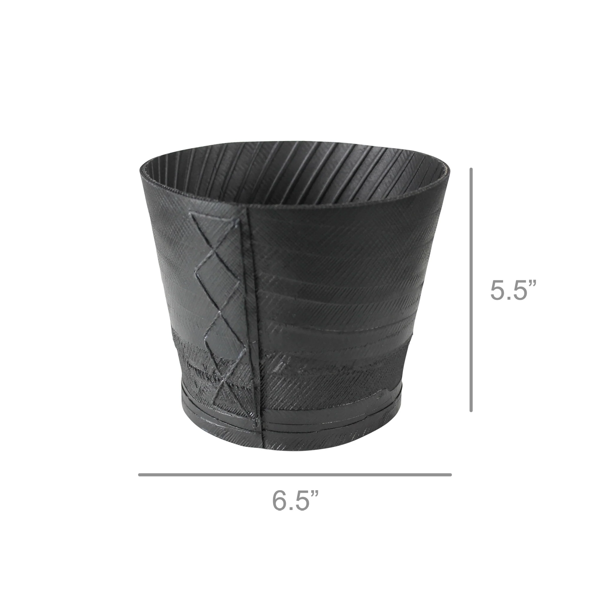 Tire Cachepot - 6” Set Of 4 By HomArt - Image 2