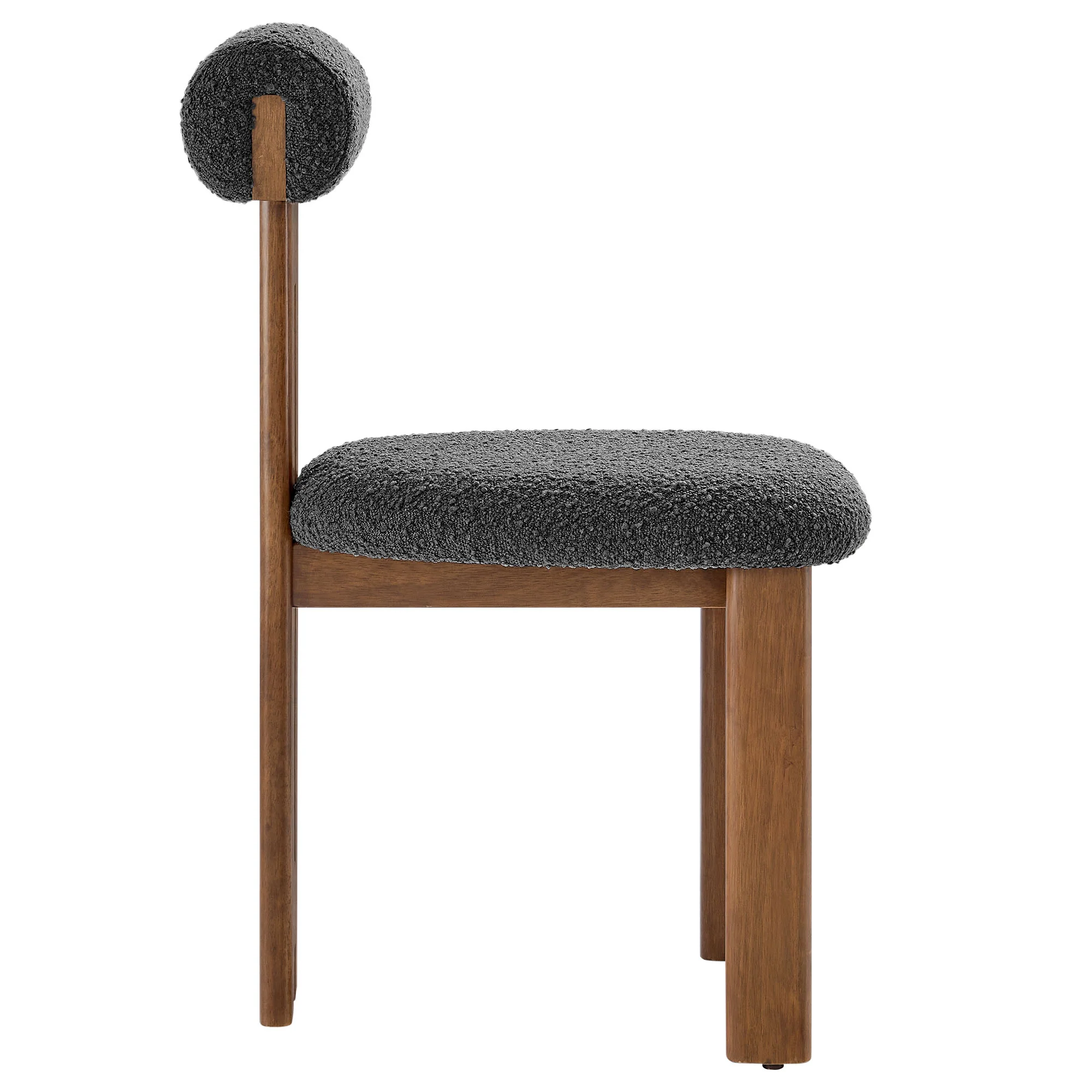 Torian Boucle Fabric Dining Chair Set of 2 by Modway - Image 23