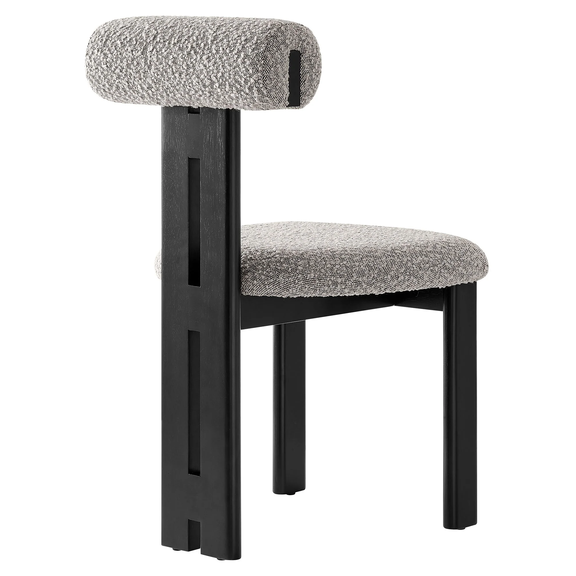 Torian Boucle Fabric Dining Chair Set of 2 by Modway - Image 44