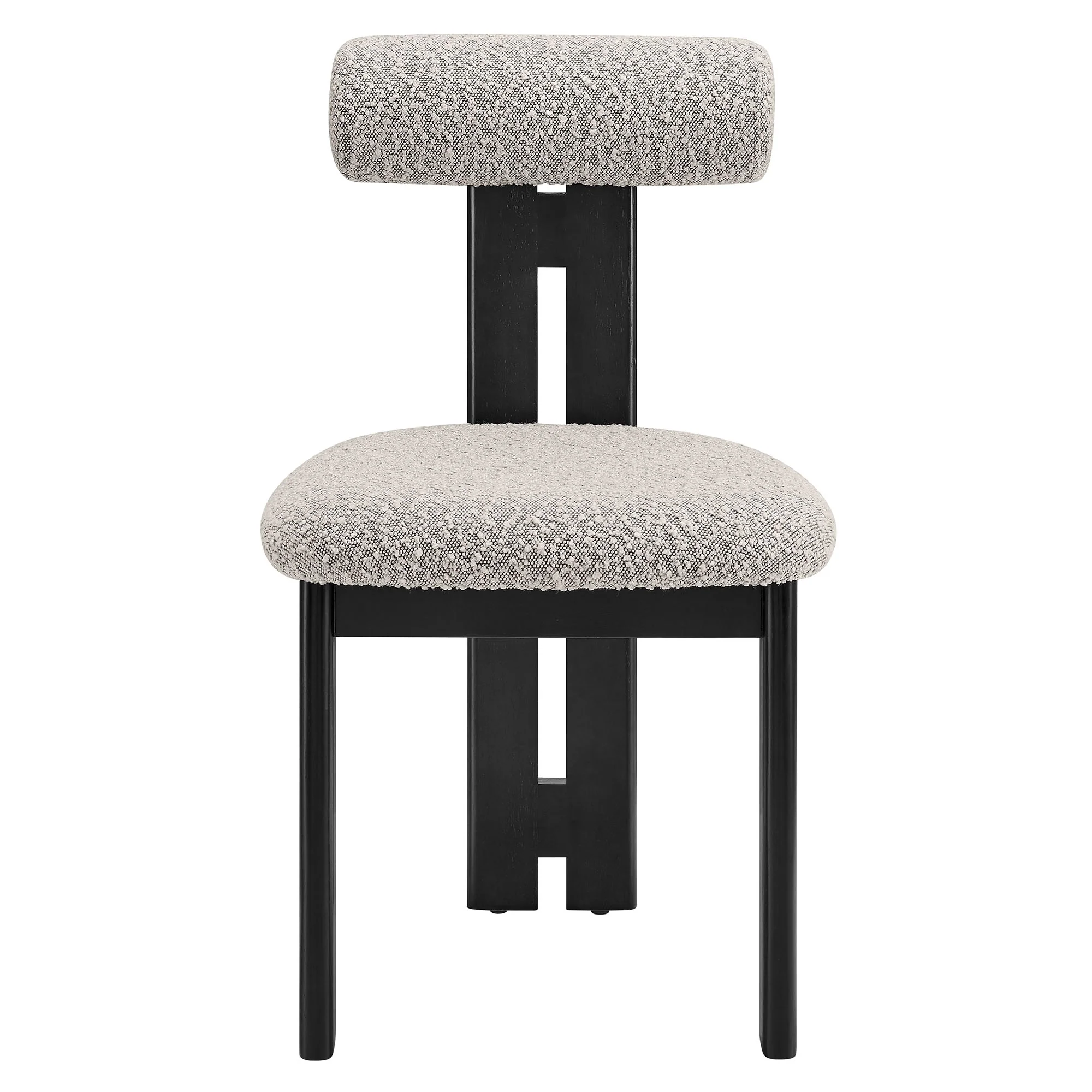 Torian Boucle Fabric Dining Chair Set of 2 by Modway - Image 45