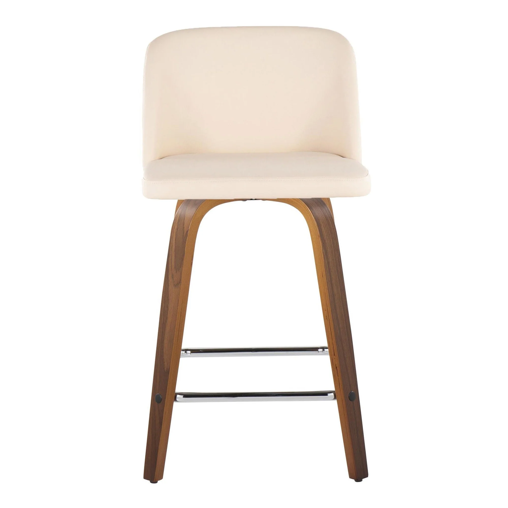 Toriano 24" Fixed Height Counter Stool - Set of 2 Brown By LumiSource - Image 11