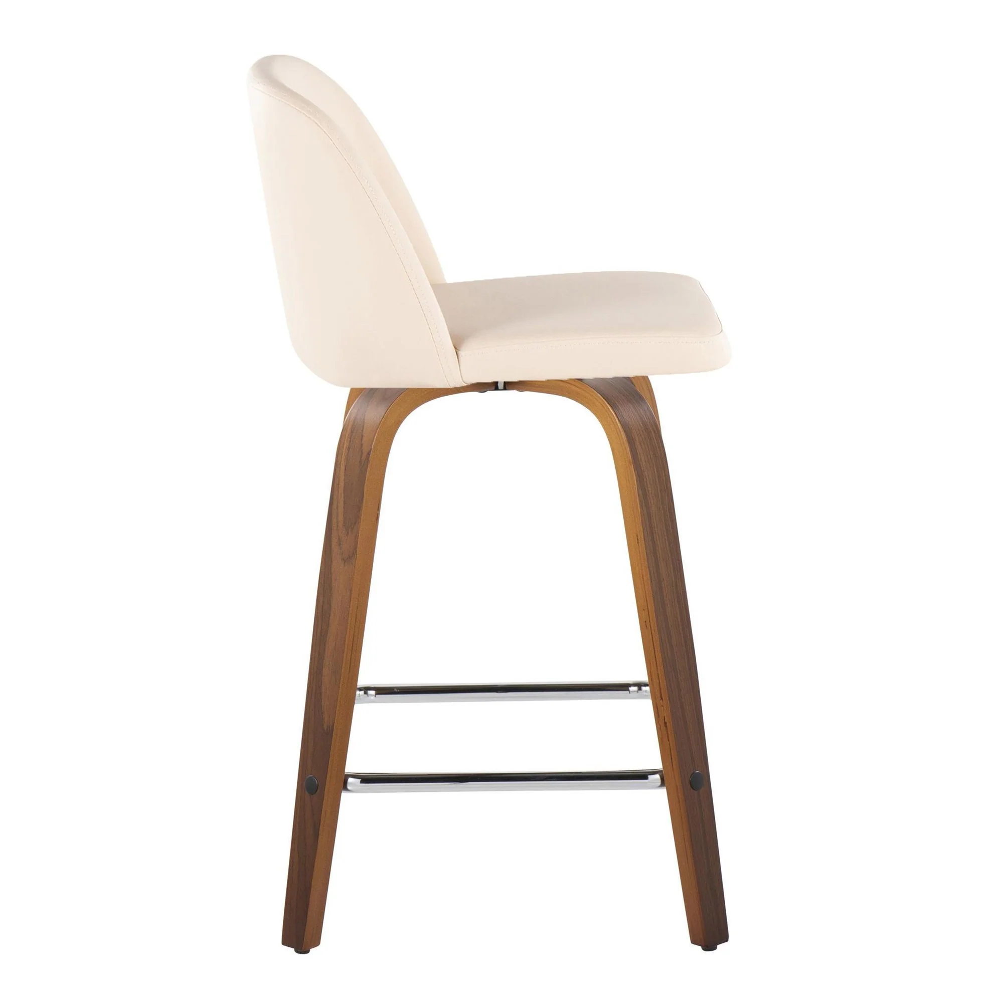 Toriano 24" Fixed Height Counter Stool - Set of 2 Brown By LumiSource - Image 8