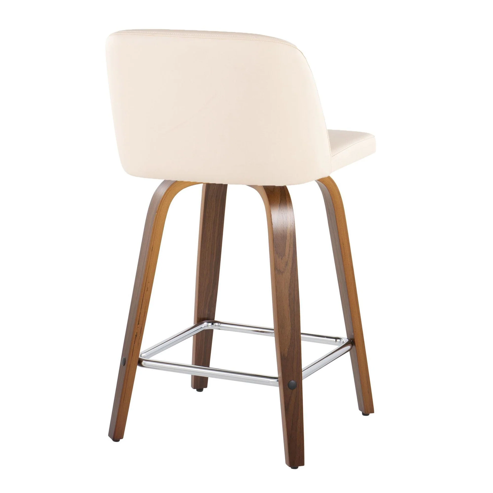 Toriano 24" Fixed Height Counter Stool - Set of 2 Brown By LumiSource - Image 9