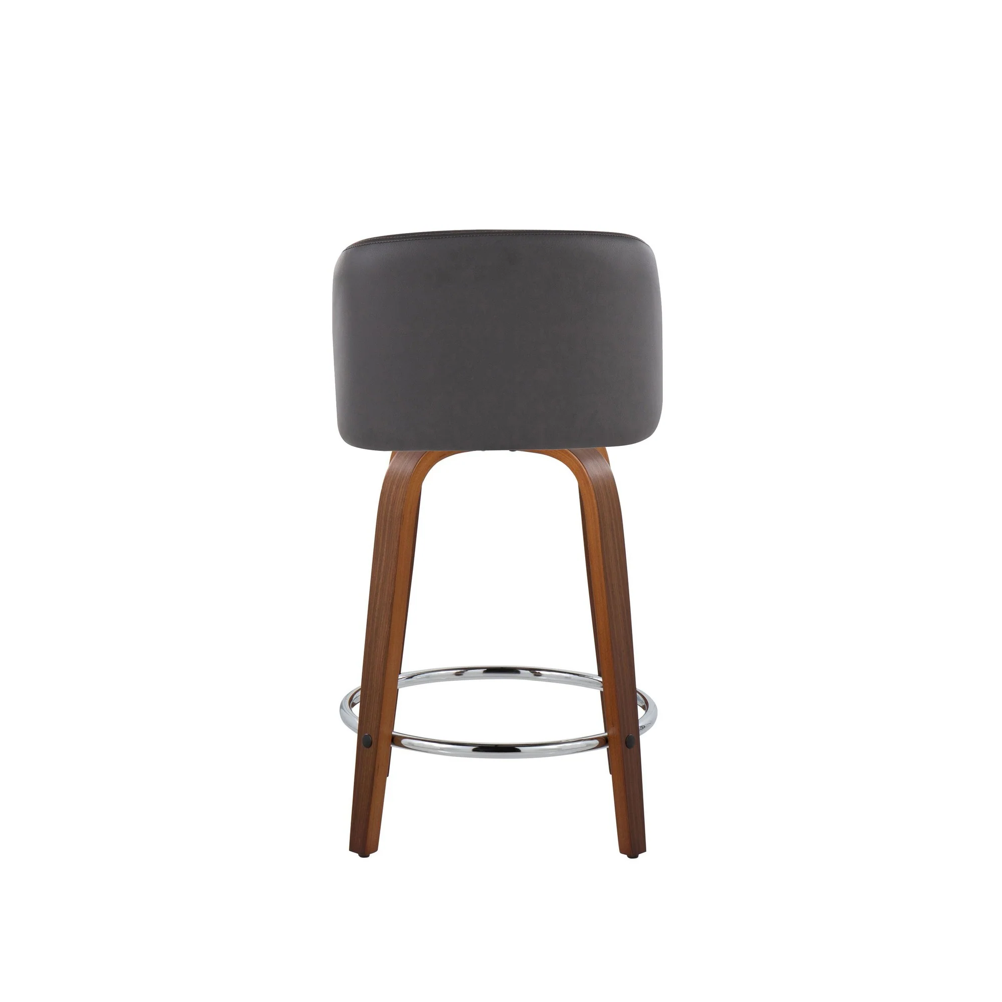 Toriano 24" Fixed Height Counter Stool - Set of 2 Cream By LumiSource - B24-TRNOPU-GRTZR2 WLCR2 - Image 14