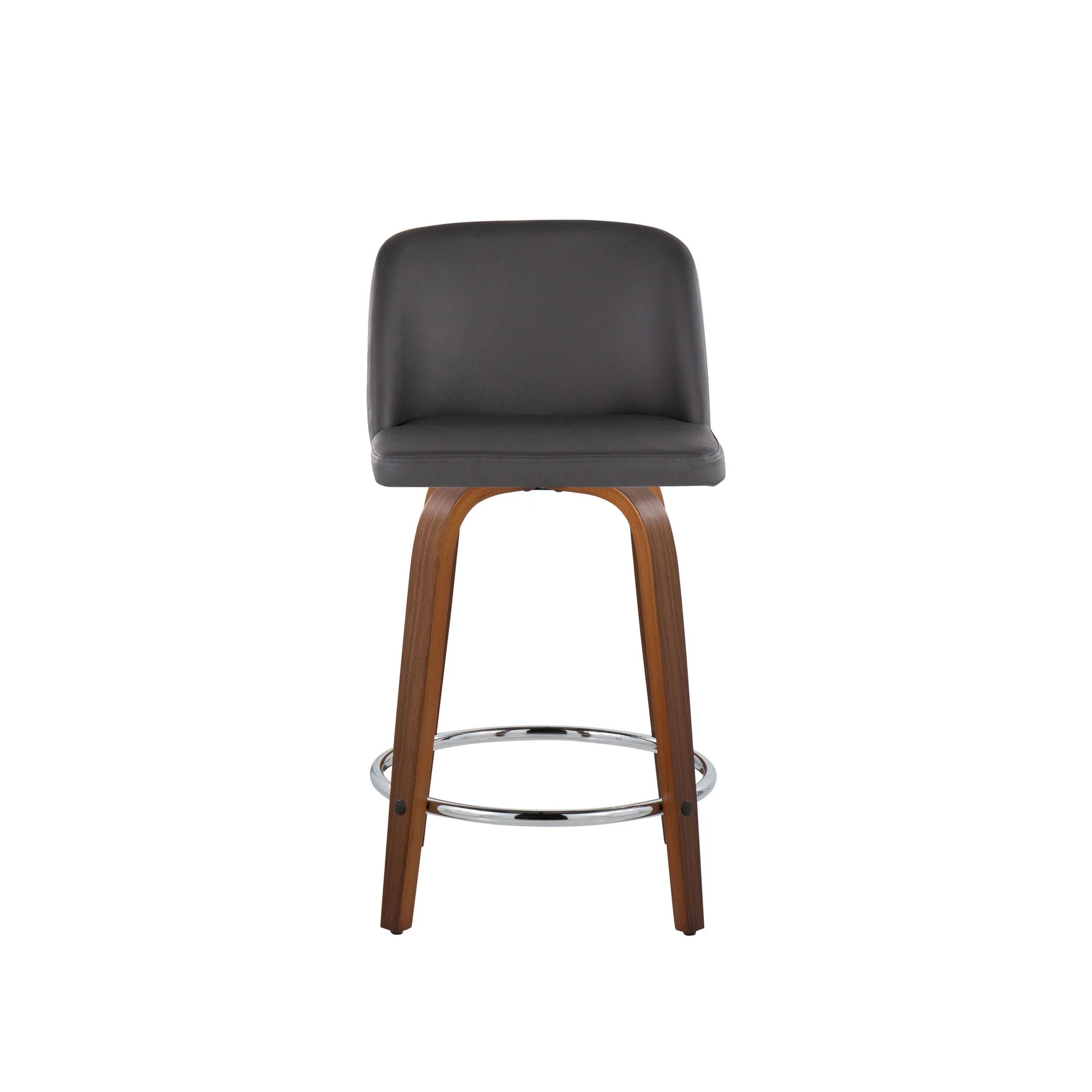 Toriano 24" Fixed Height Counter Stool - Set of 2 Cream By LumiSource - B24-TRNOPU-GRTZR2 WLCR2 - Image 9