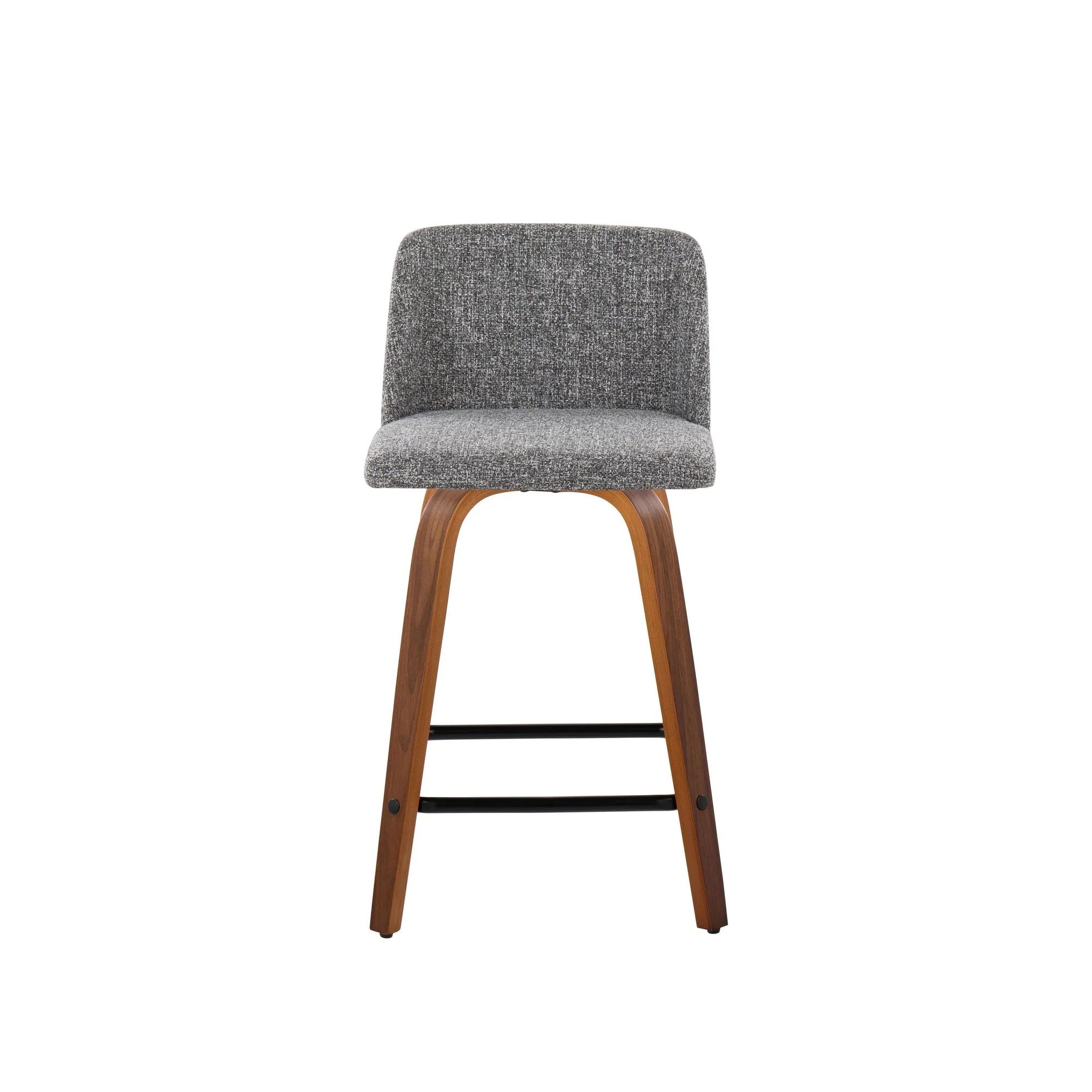 Toriano 24" Fixed Height Counter Stool - Set of 2 Black By LumiSource - Image 2