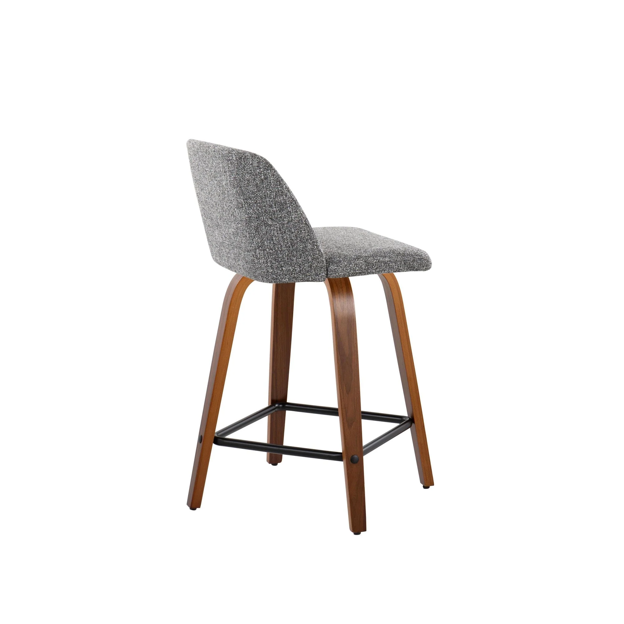 Toriano 24" Fixed Height Counter Stool - Set of 2 Black By LumiSource - Image 6