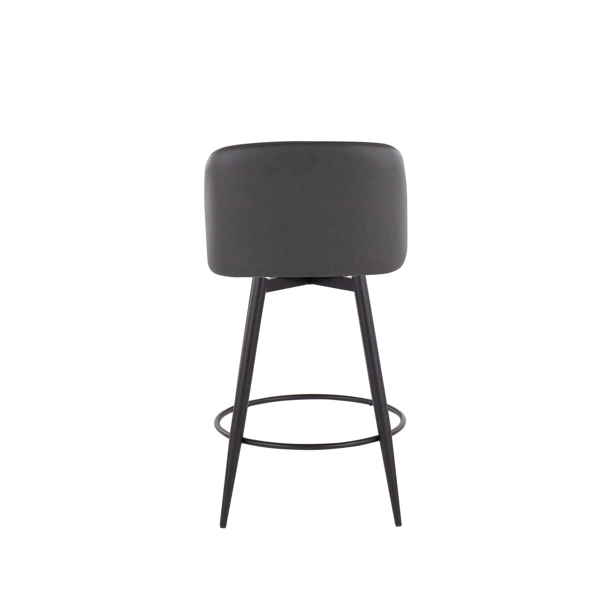 Toriano 26" Fixed Height Counter Stool - Set of 2 Cream By LumiSource - B26-TRNOPU-55TPRZQ2 BKCAM2 - Image 18