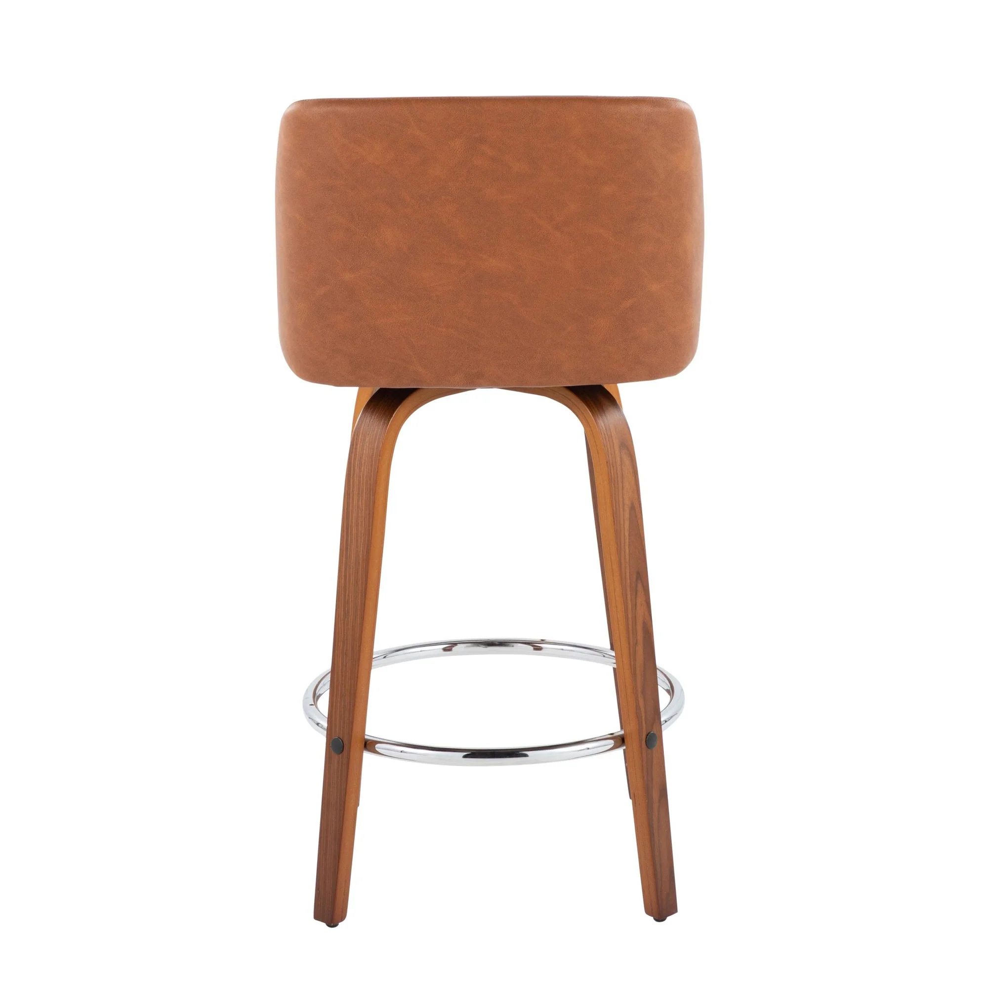 Toriano 26" Counter Stool - Set of 2 Brown Black By LumiSource - Image 12