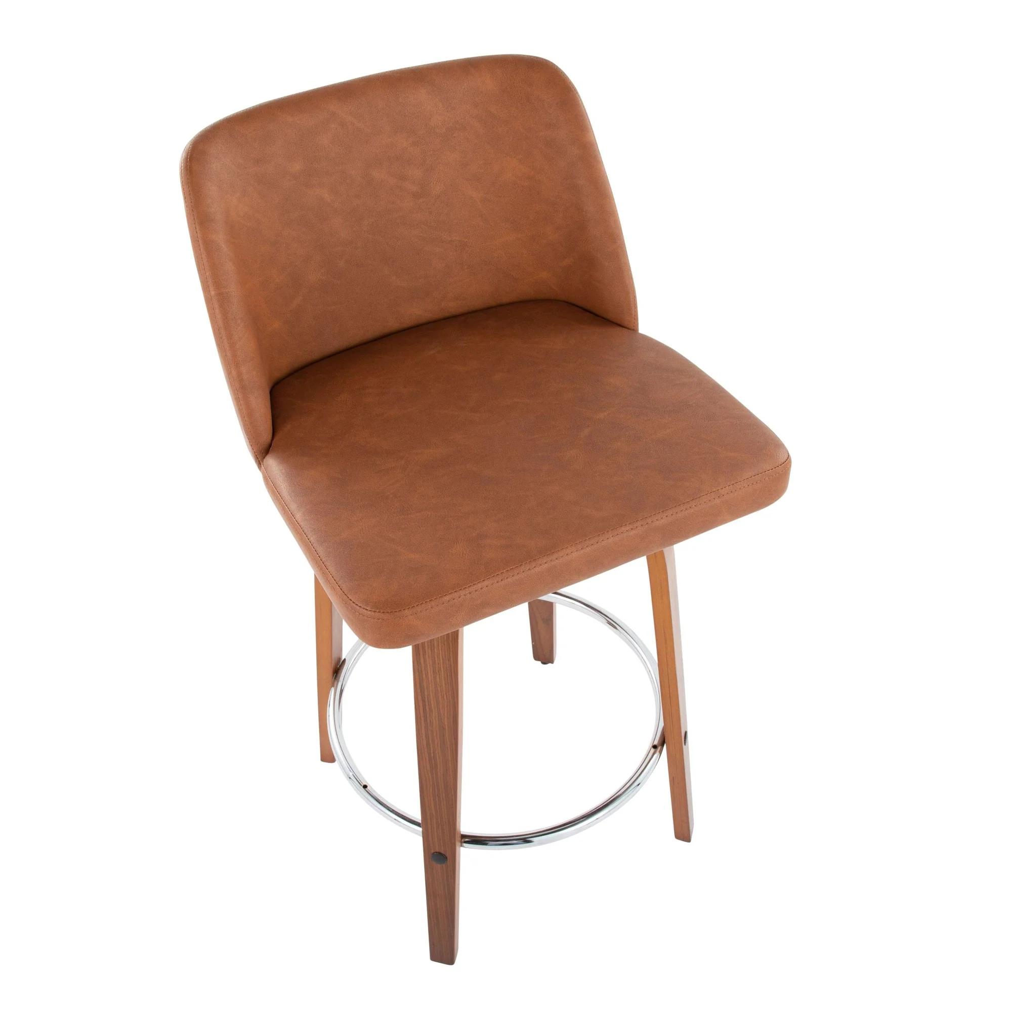 Toriano 26" Counter Stool - Set of 2 Brown Black By LumiSource - Image 14