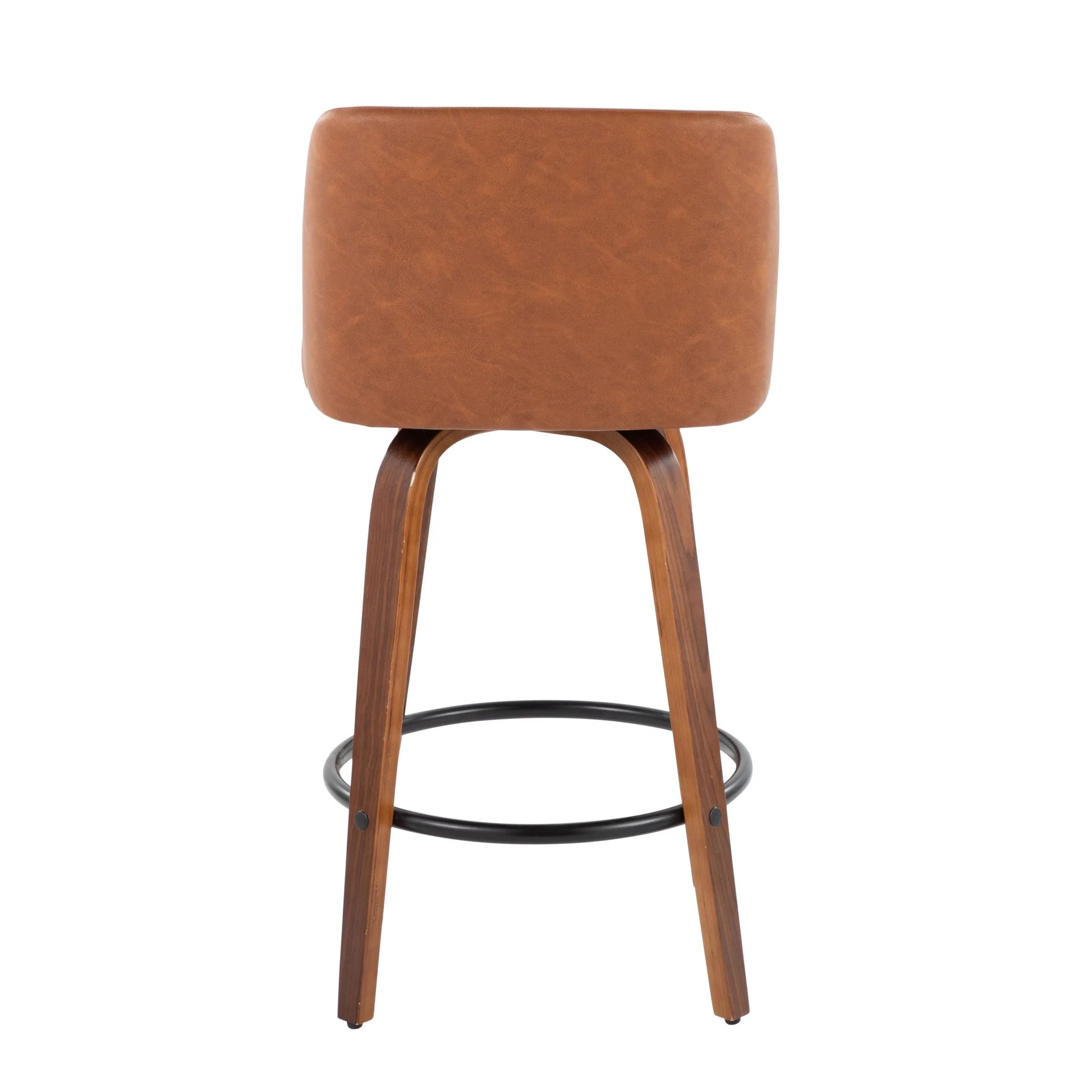 Toriano 26" Counter Stool - Set of 2 Brown Black By LumiSource - Image 5