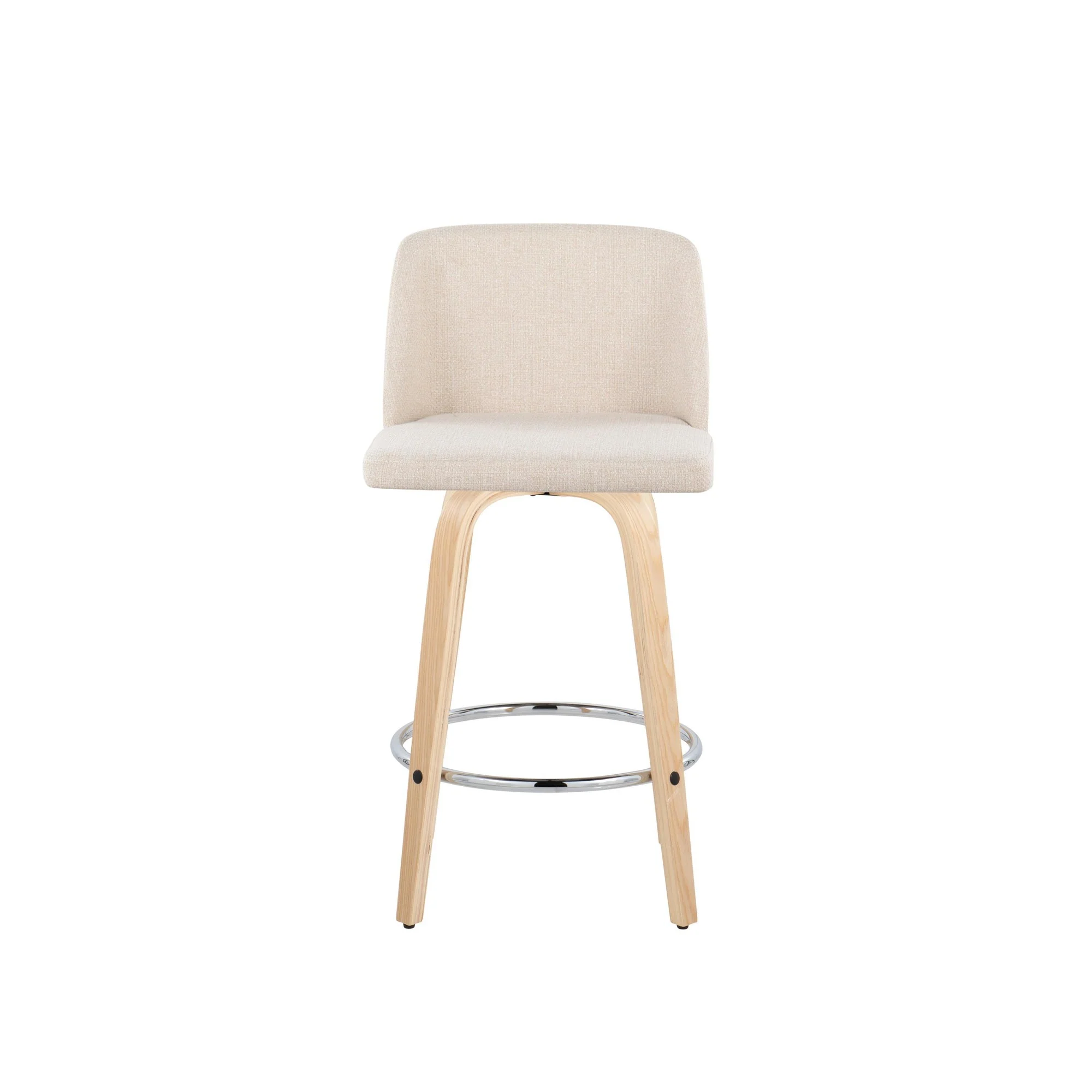 Toriano 26" Fixed Height Counter Stool - Set of 2 By LumiSource - Image 6