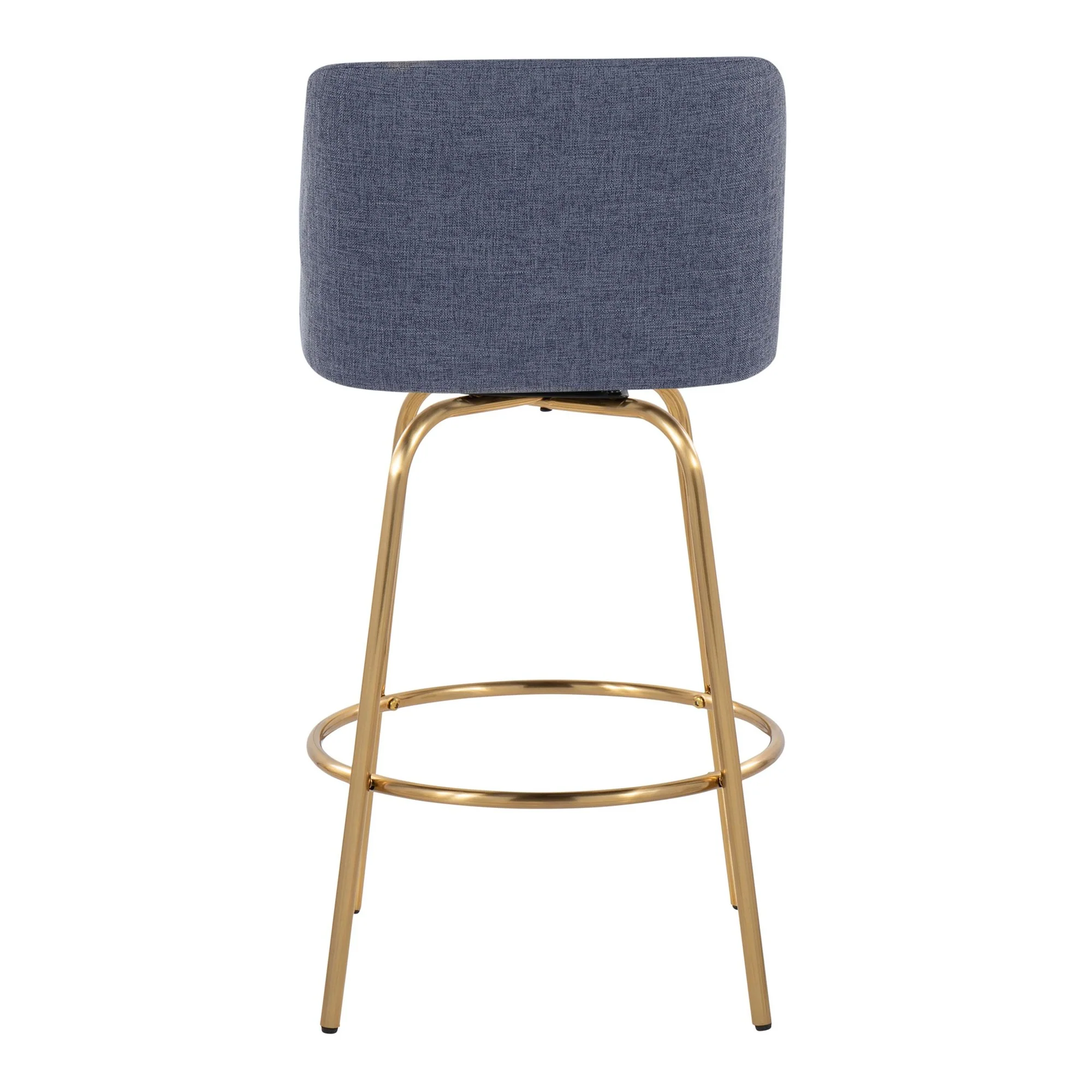 Toriano 26" Fixed-Height Counter Stool - Set of 2 By LumiSource - B26-TRNOFB-CLARZG2 AUBU2 - Image 10