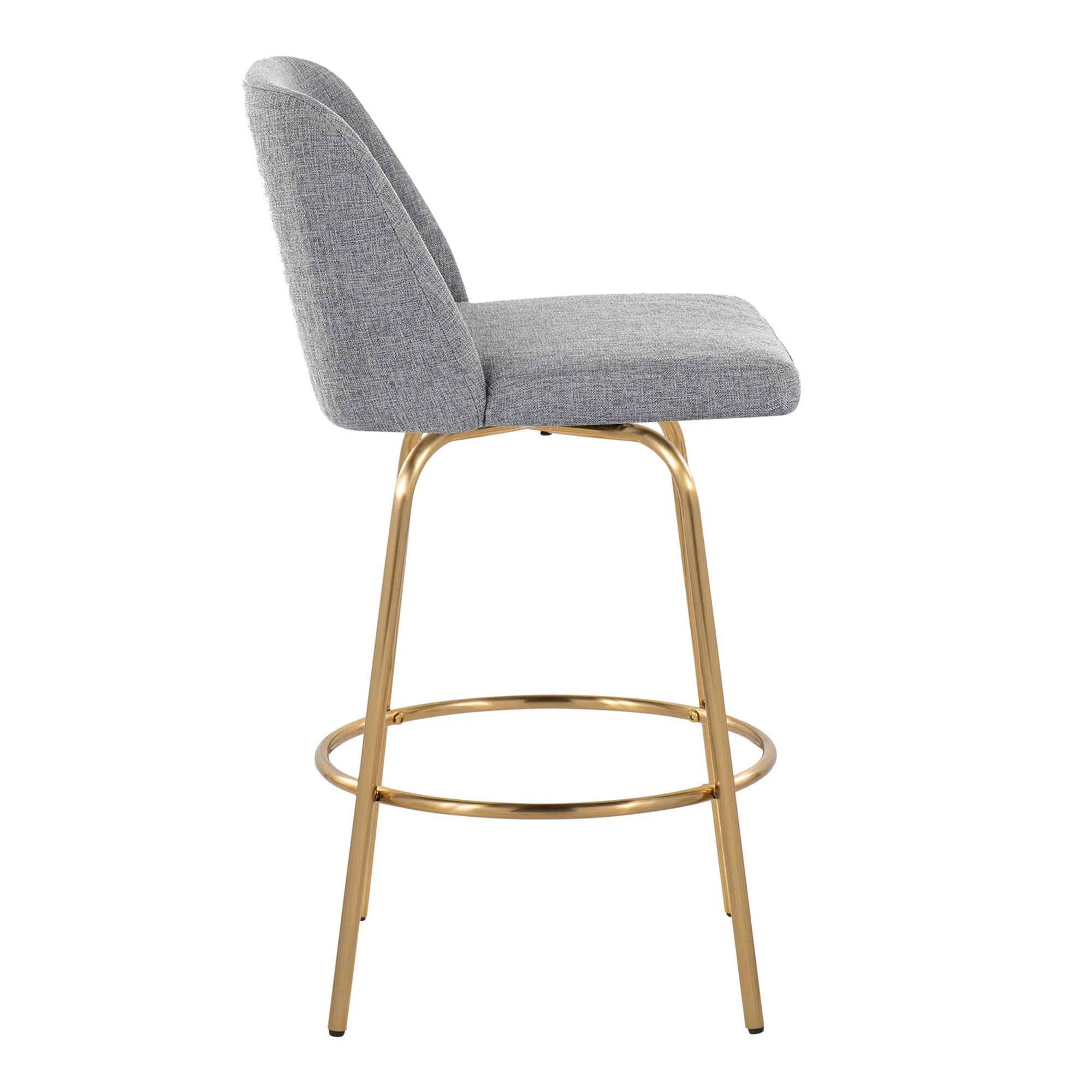 Toriano 26" Fixed-Height Counter Stool - Set of 2 By LumiSource - B26-TRNOFB-CLARZG2 AUBU2 - Image 23