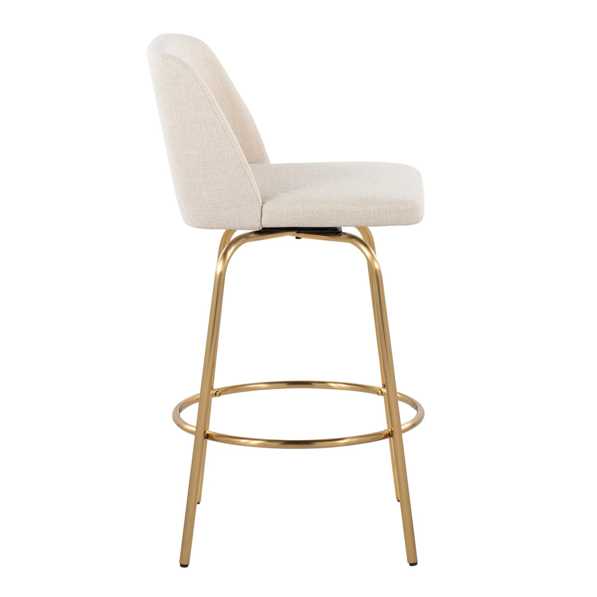 Toriano 26" Fixed-Height Counter Stool - Set of 2 By LumiSource - B26-TRNOFB-CLARZG2 AUBU2 - Image 33