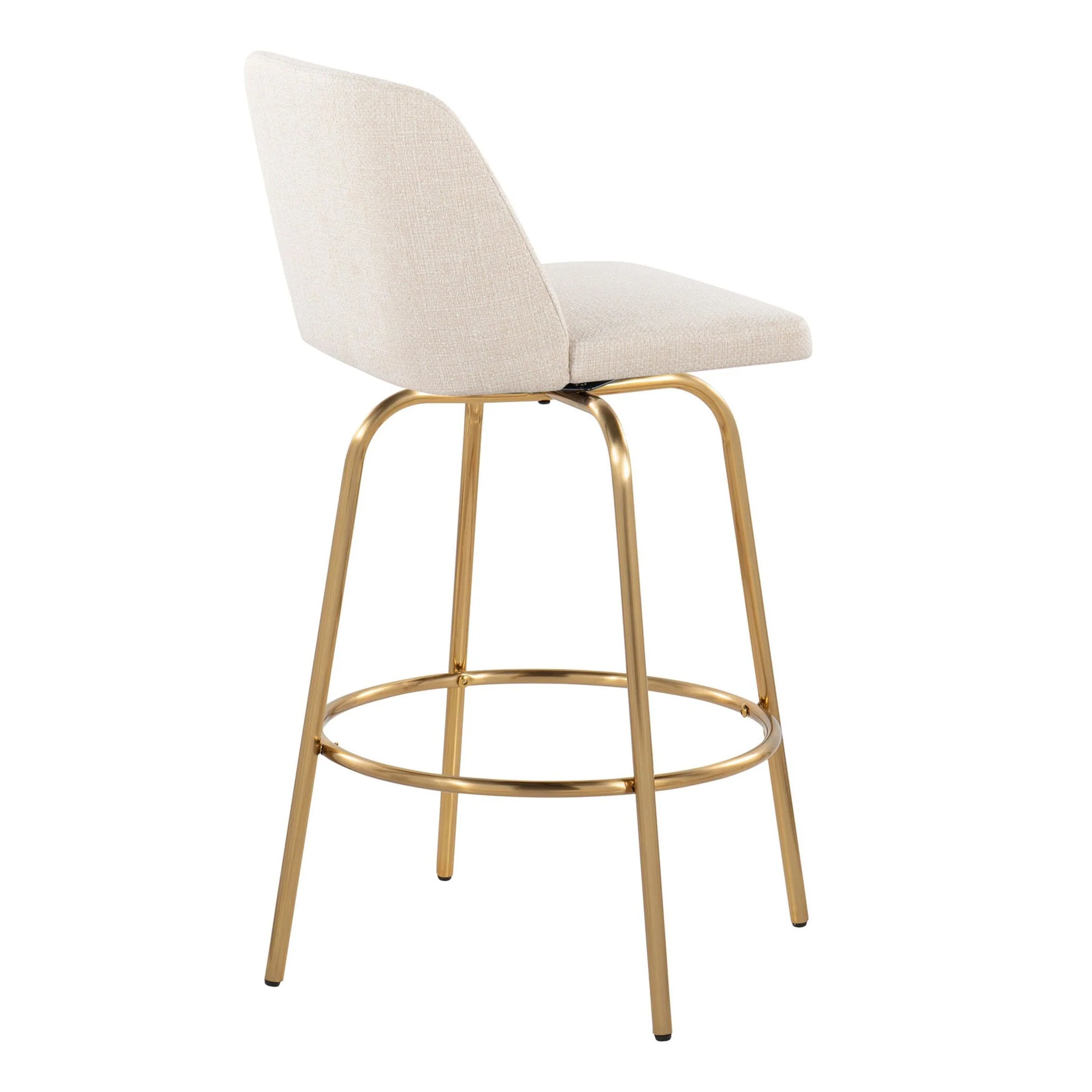Toriano 26" Fixed-Height Counter Stool - Set of 2 By LumiSource - B26-TRNOFB-CLARZG2 AUBU2 - Image 34