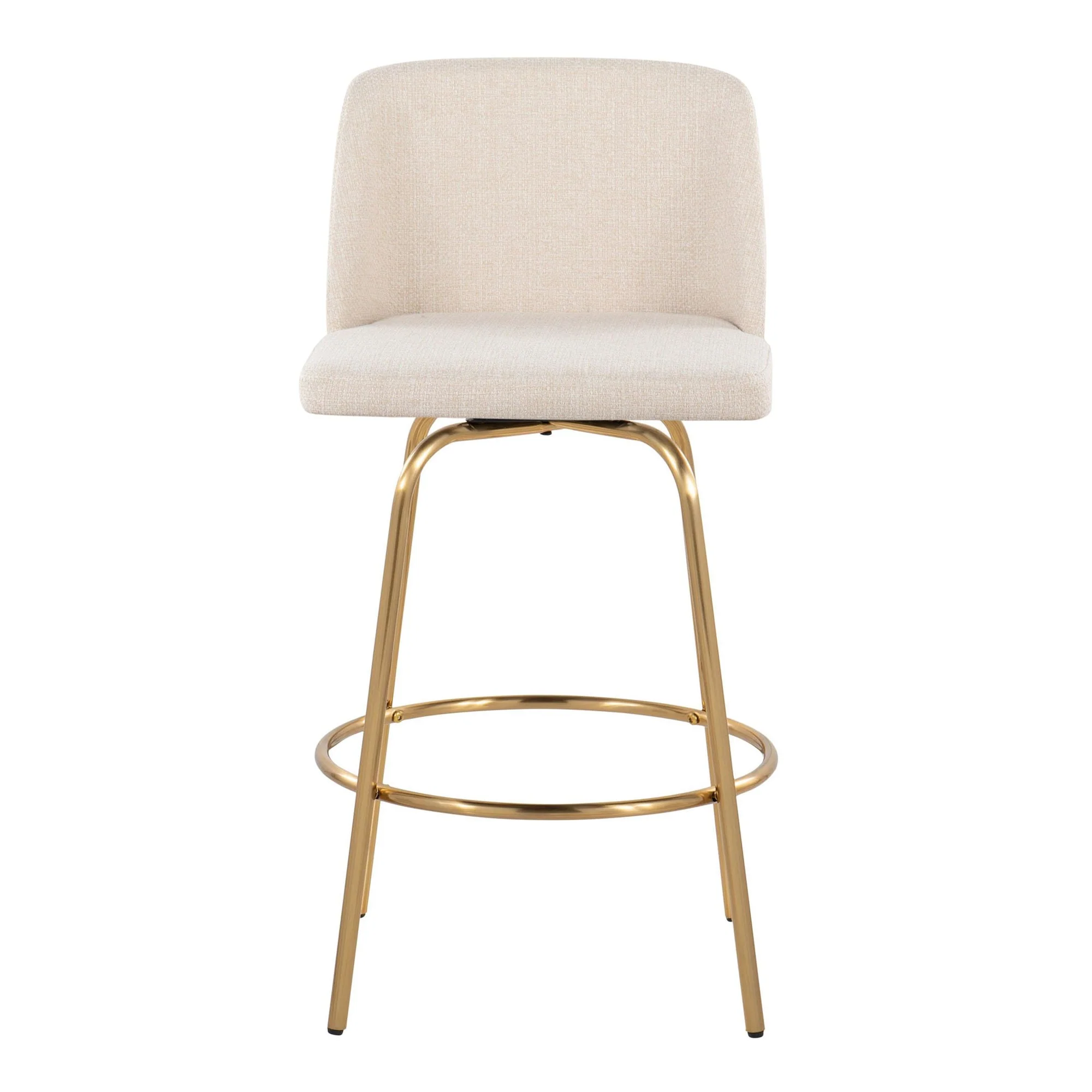 Toriano 26" Fixed-Height Counter Stool - Set of 2 By LumiSource - B26-TRNOFB-CLARZG2 AUBU2 - Image 35