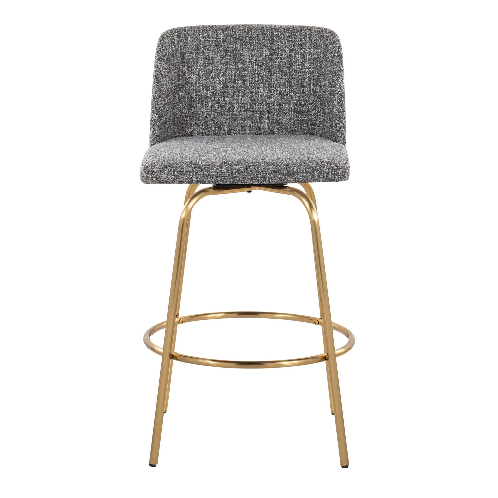 Toriano 26" Fixed-Height Counter Stool - Set of 2 By LumiSource - B26-TRNOFB-CLARZG2 AUBU2 - Image 45