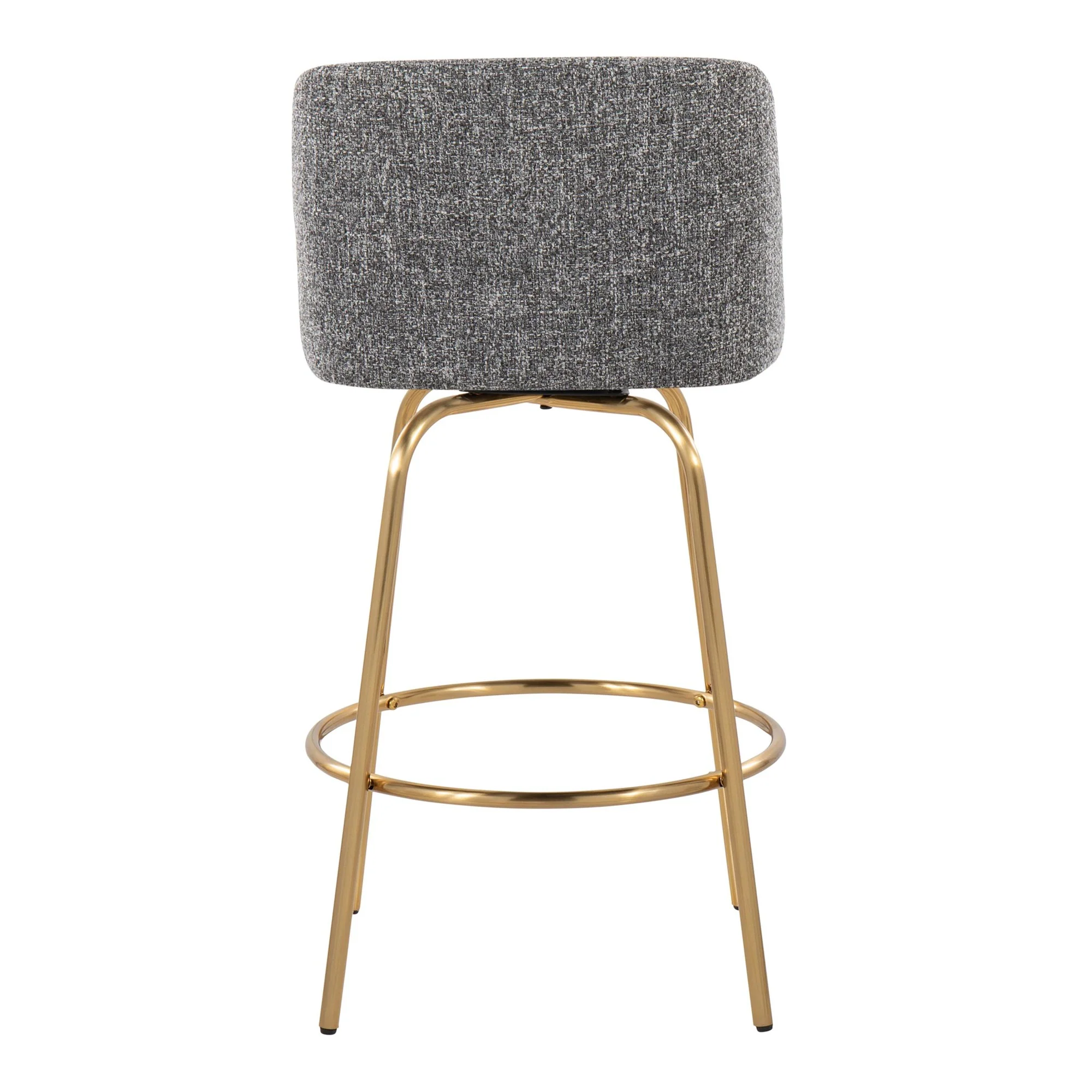 Toriano 26" Fixed-Height Counter Stool - Set of 2 By LumiSource - B26-TRNOFB-CLARZG2 AUBU2 - Image 46