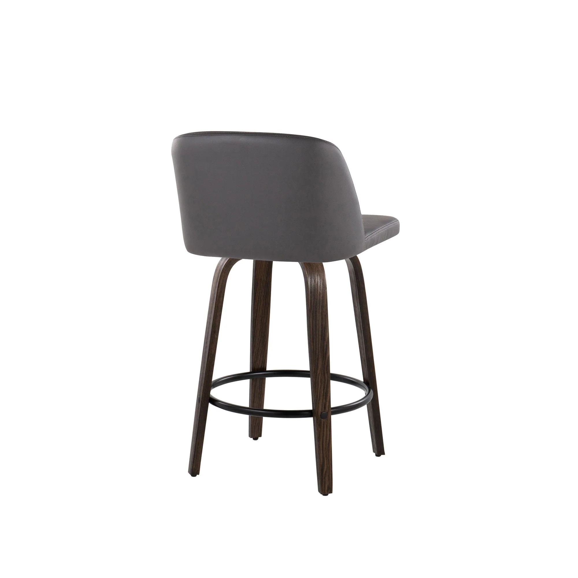 Toriano 26" Fixed Height Counter Stool - Set of 2 Cream By LumiSource - B26-TRNOPU-GRTZQ2 BNCR2 - Image 13