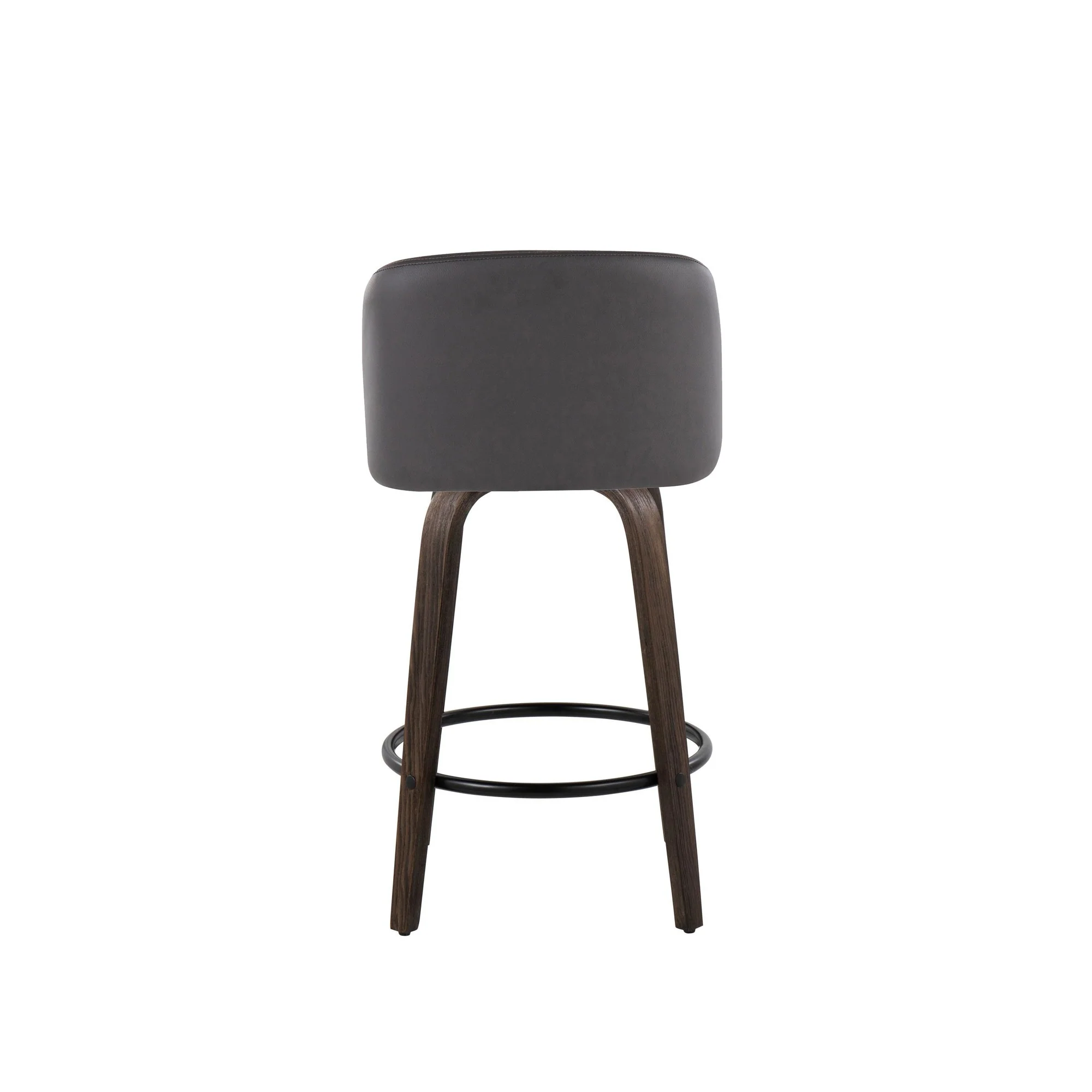 Toriano 26" Fixed Height Counter Stool - Set of 2 Cream By LumiSource - B26-TRNOPU-GRTZQ2 BNCR2 - Image 14