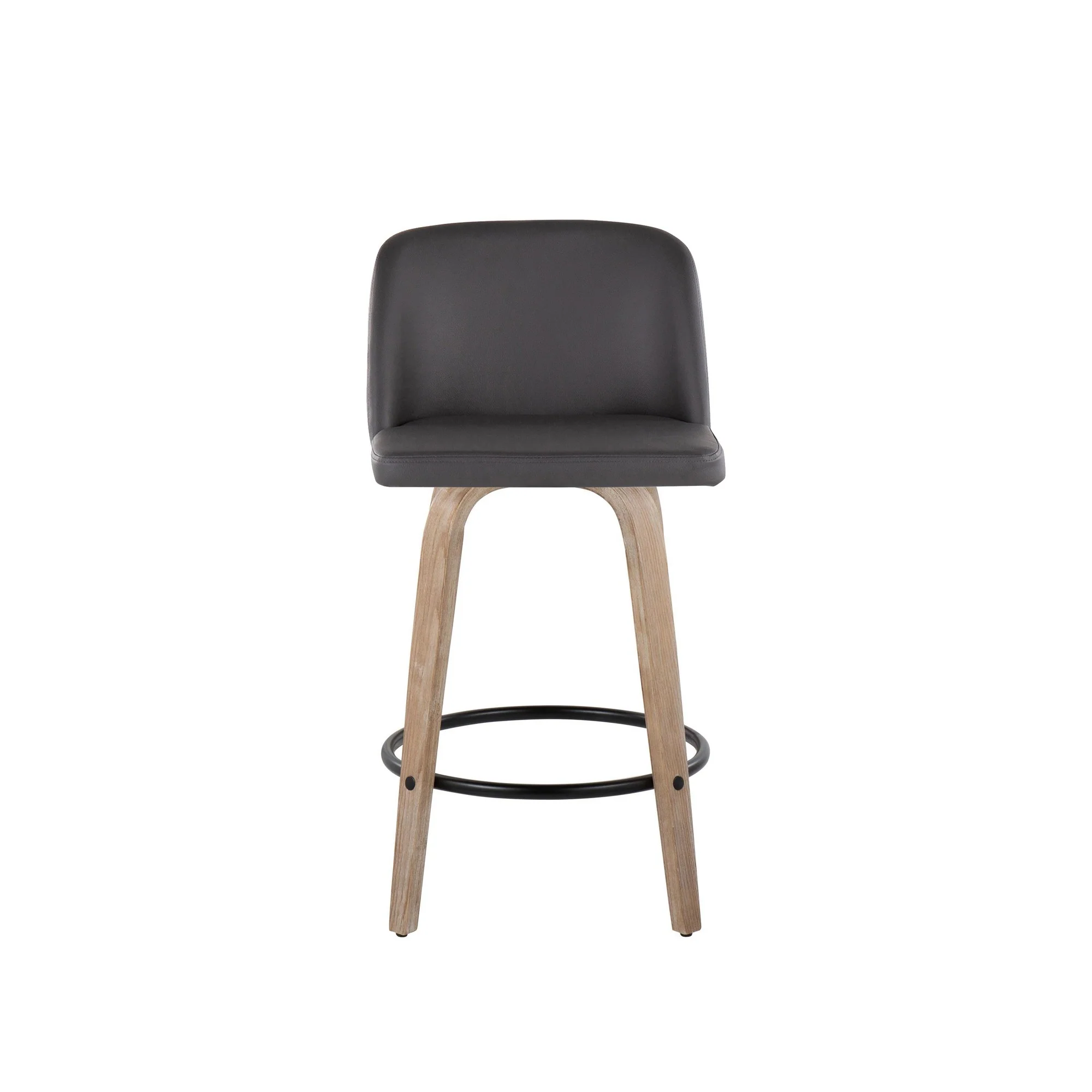 Toriano 26" Fixed Height Counter Stool - Set of 2 Cream By LumiSource - B26-TRNOPU-GRTZQ2 BNCR2 - Image 29