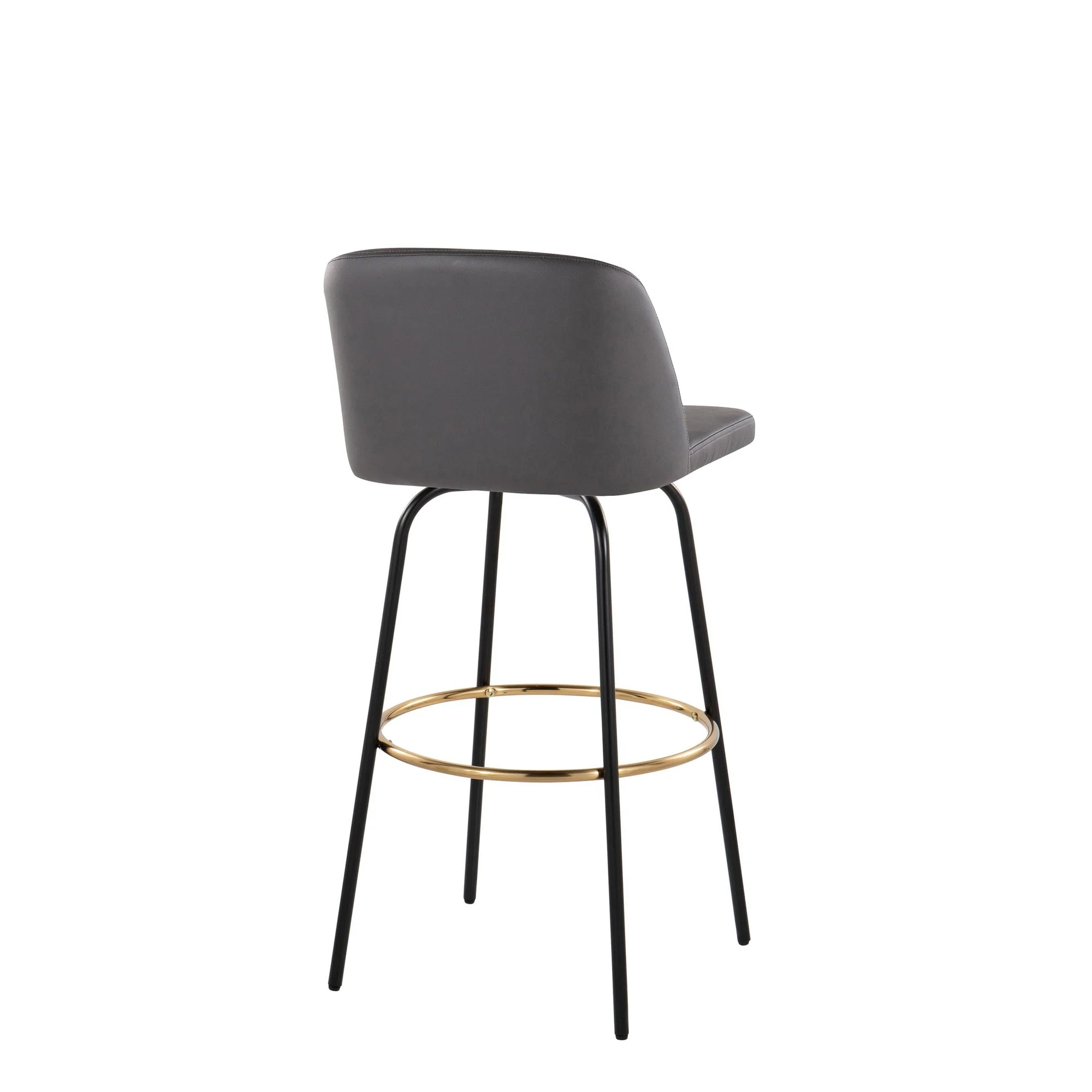 Toriano 30" Fixed Height Barstool - Set of 2 Cream By LumiSource - B30-TRNOPU-CLARZG2 BKCR2 - Image 13