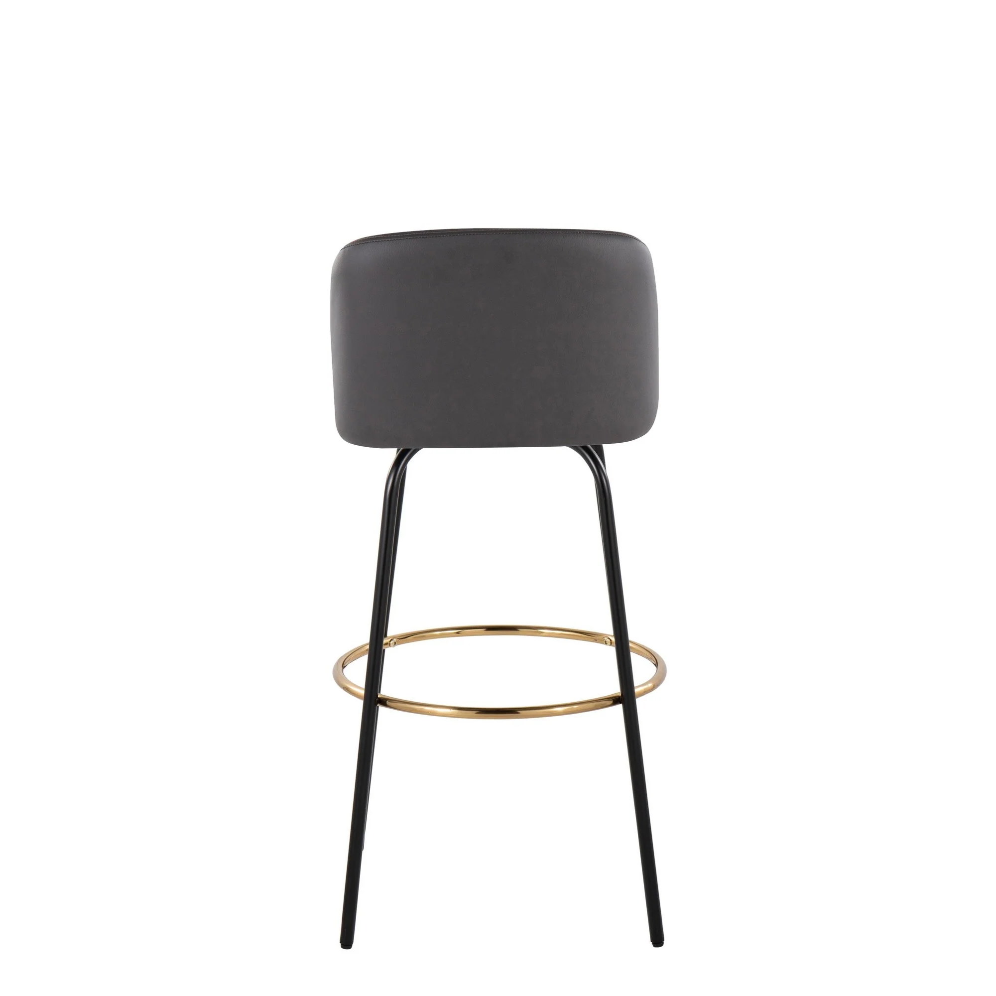 Toriano 30" Fixed Height Barstool - Set of 2 Cream By LumiSource - B30-TRNOPU-CLARZG2 BKCR2 - Image 14