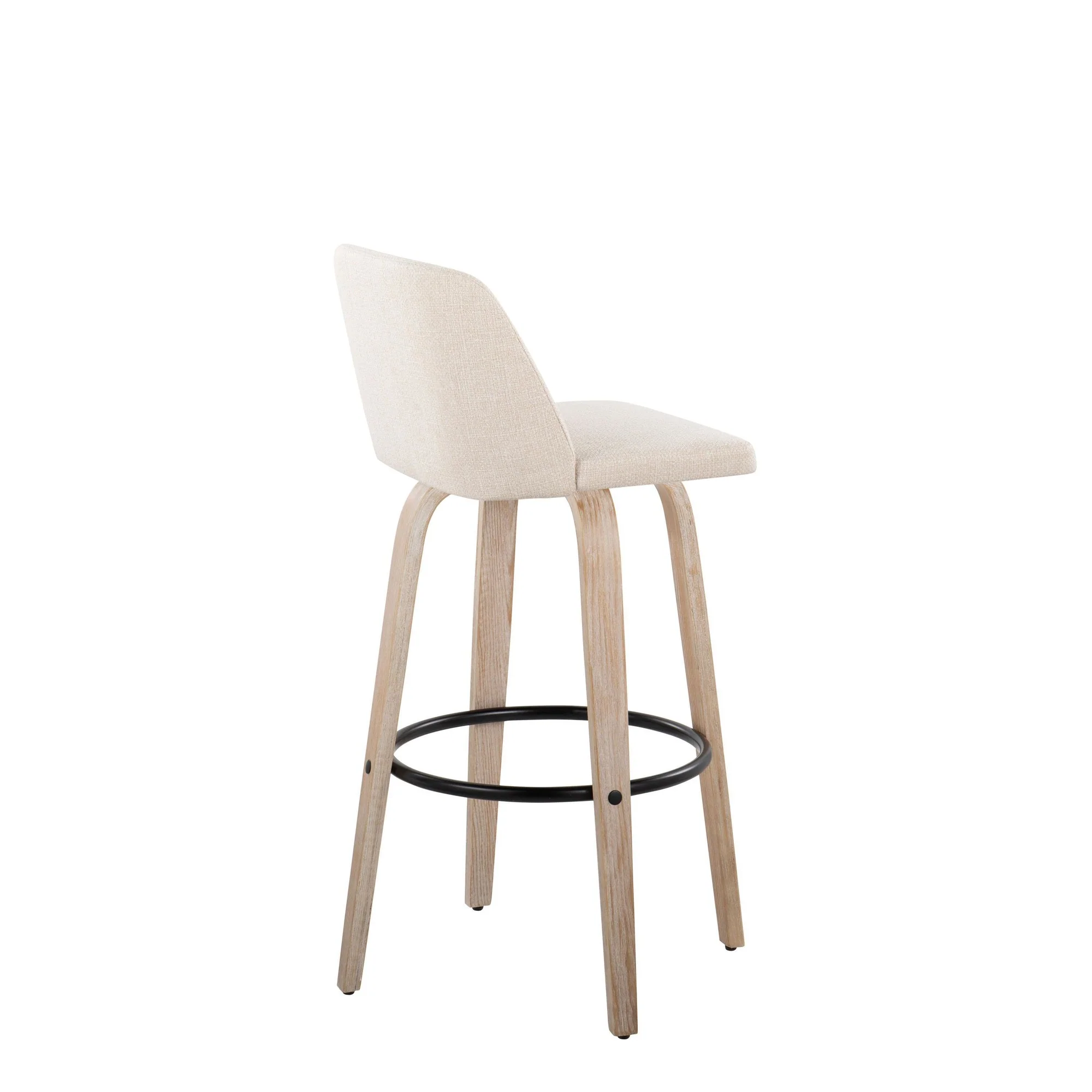 Toriano 30" Fixed Height Barstool - Set of 2 By LumiSource - Image 4