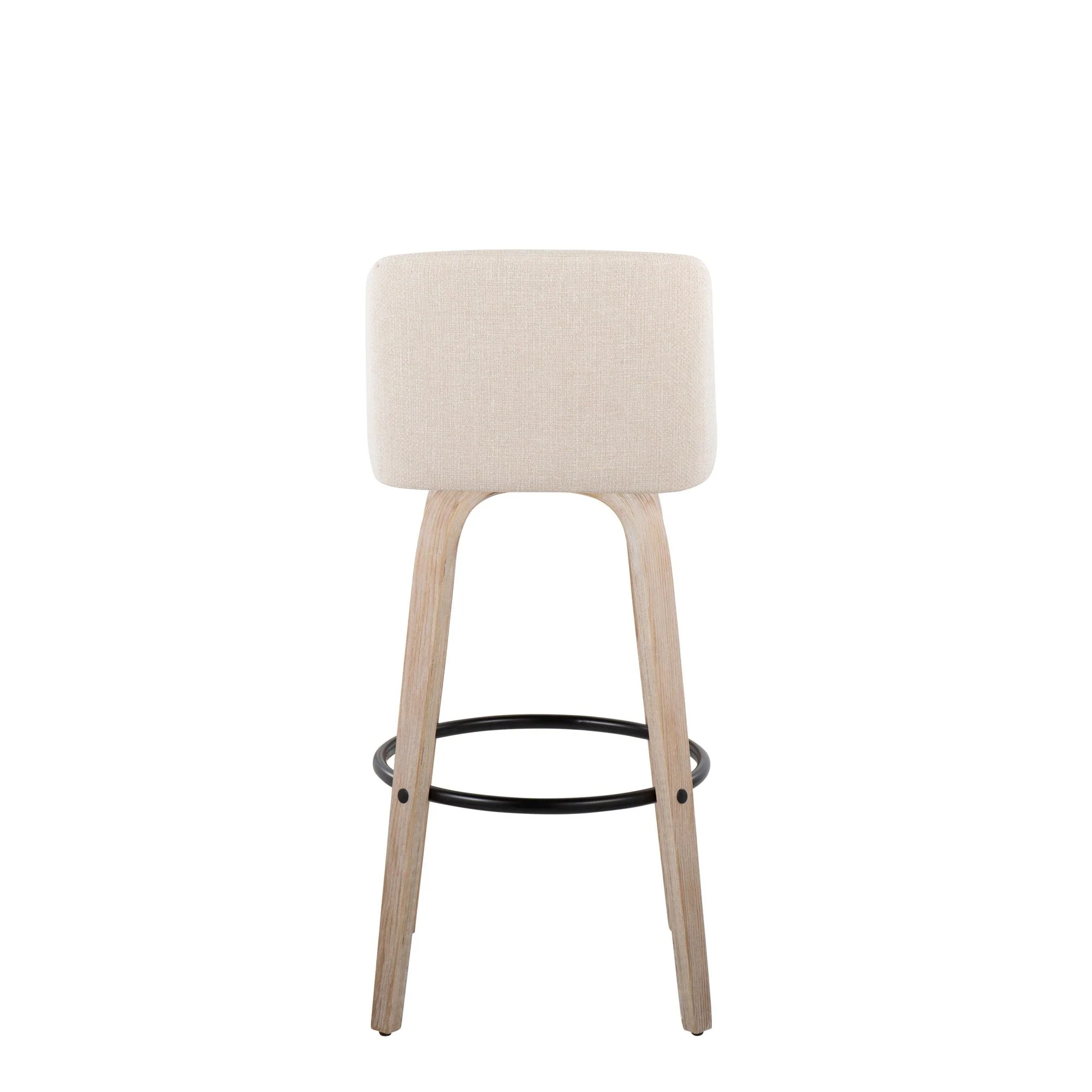 Toriano 30" Fixed Height Barstool - Set of 2 By LumiSource - Image 5