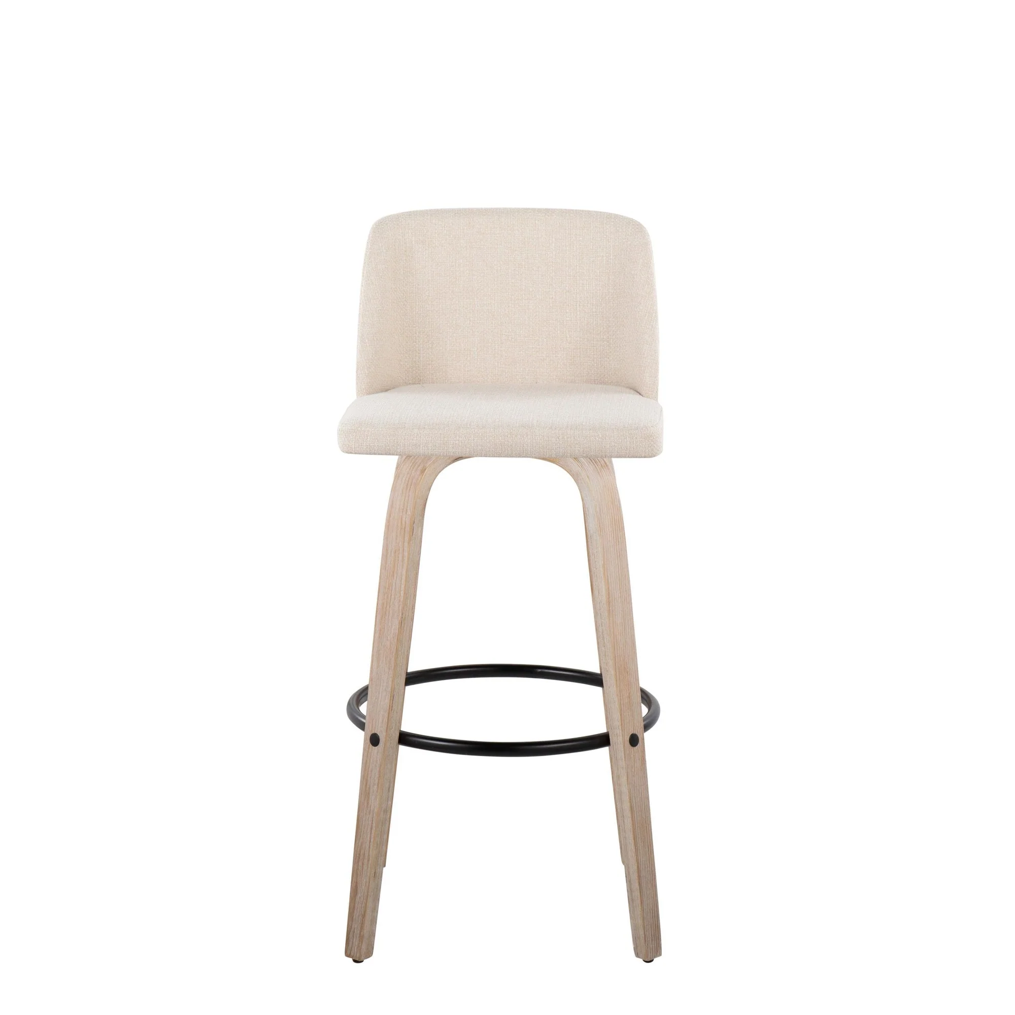 Toriano 30" Fixed Height Barstool - Set of 2 By LumiSource - Image 6