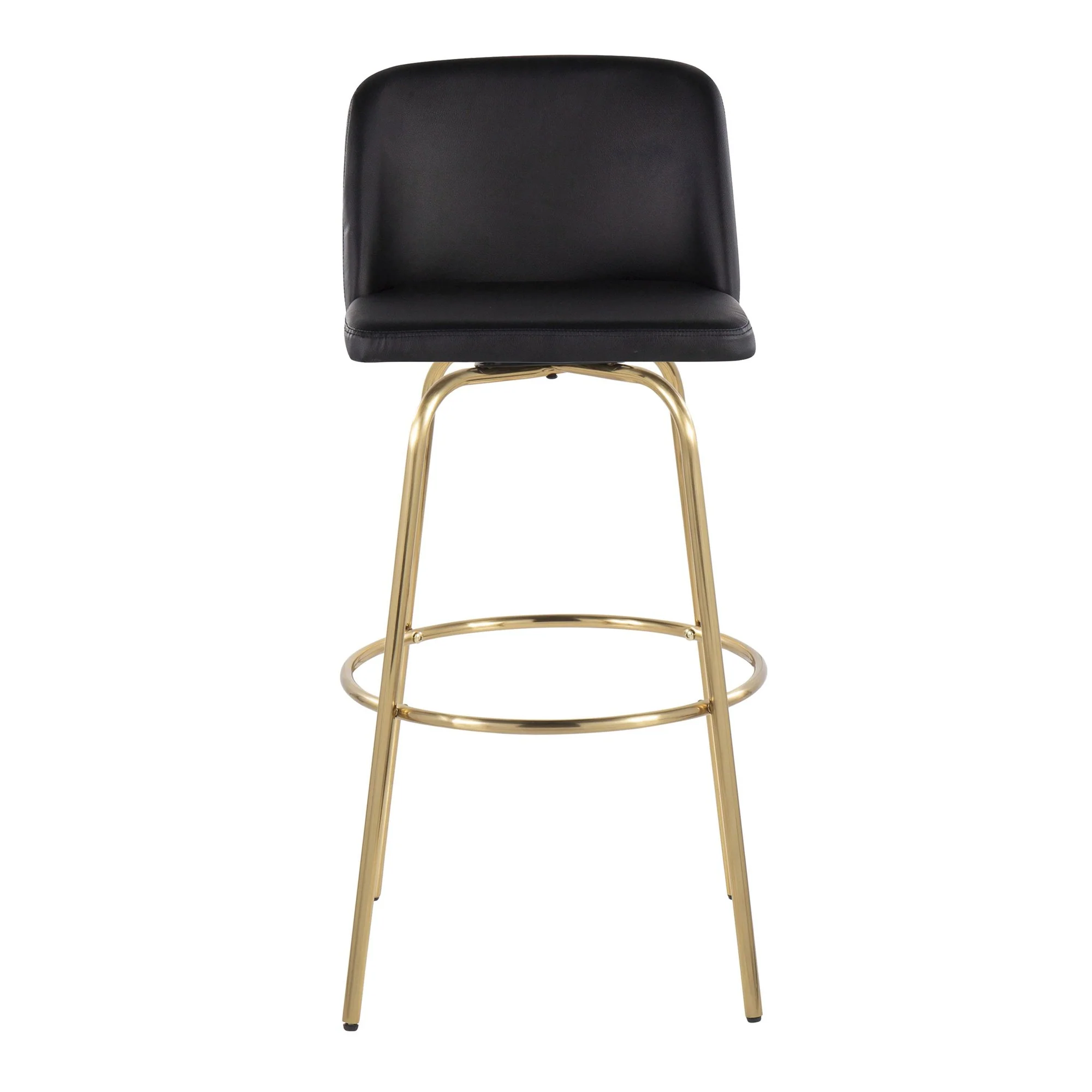 Toriano 30" Fixed-Height Barstool - Set of 2 By LumiSource - B30-TRNOFB-CLARZG2 AUBU2 - Image 39