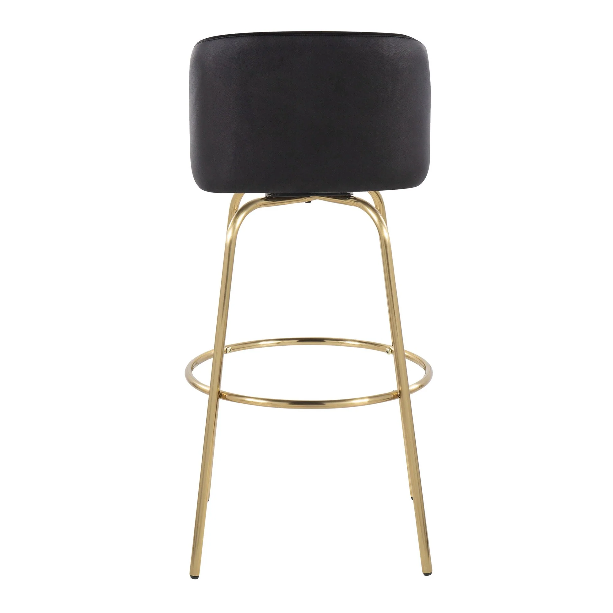 Toriano 30" Fixed-Height Barstool - Set of 2 By LumiSource - B30-TRNOFB-CLARZG2 AUBU2 - Image 40