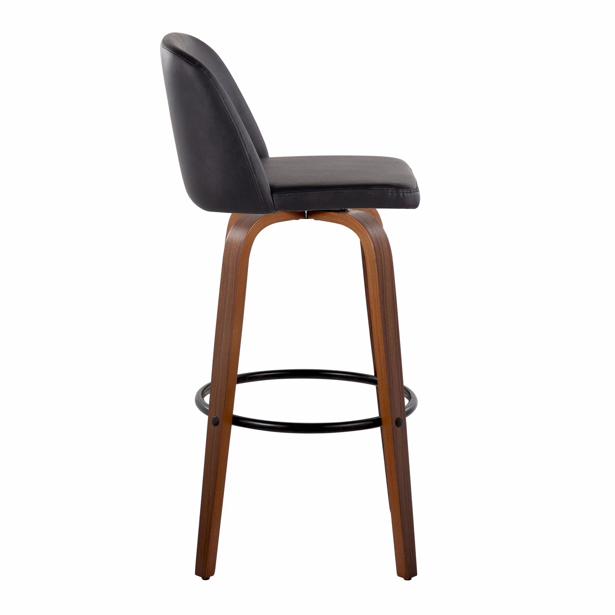 Toriano 30" Fixed-Height Barstool - Set of 2 By LumiSource - B30-TRNOFB-GRTZQ2 WLGY2 - Image 17