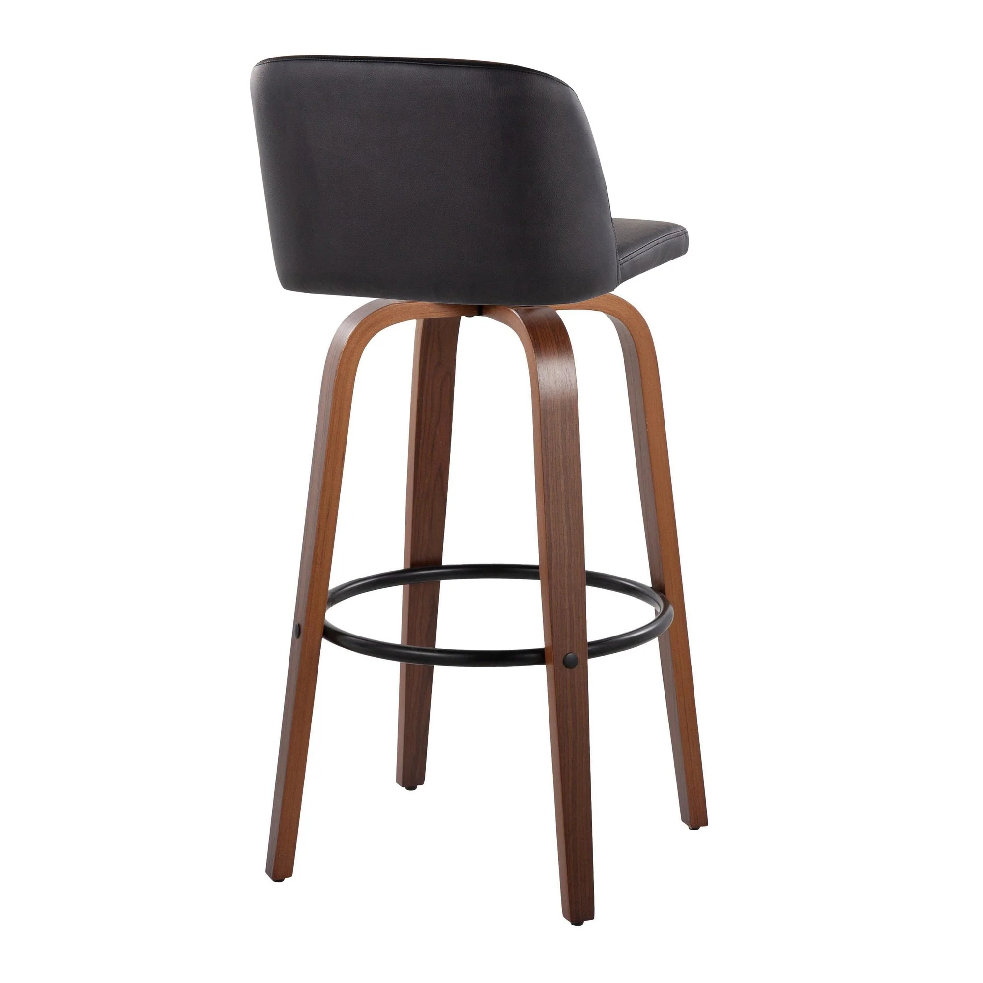 Toriano 30" Fixed-Height Barstool - Set of 2 By LumiSource - B30-TRNOFB-GRTZQ2 WLGY2 - Image 18