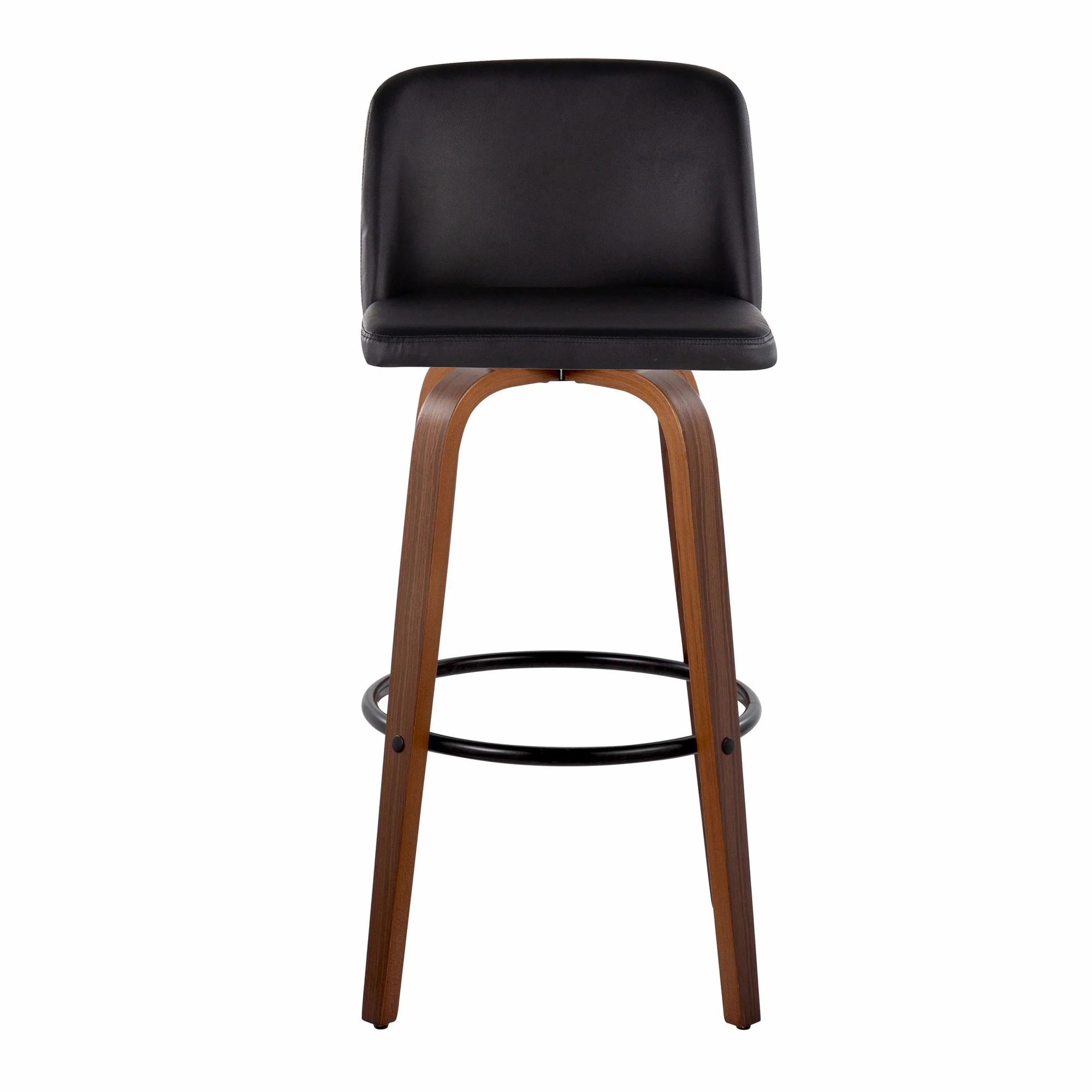 Toriano 30" Fixed-Height Barstool - Set of 2 By LumiSource - B30-TRNOFB-GRTZQ2 WLGY2 - Image 19