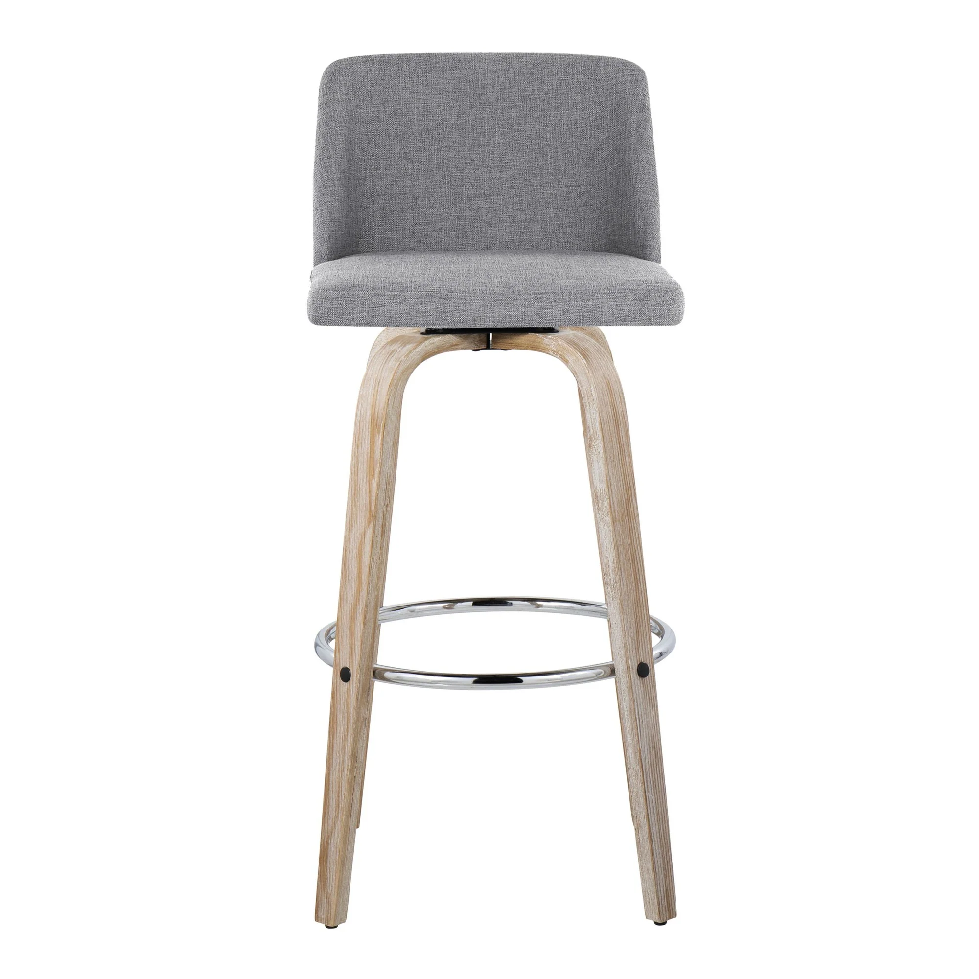 Toriano 30" Fixed-Height Barstool - Set of 2 By LumiSource - B30-TRNOFB-GRTZR2 WWBU2 - Image 27