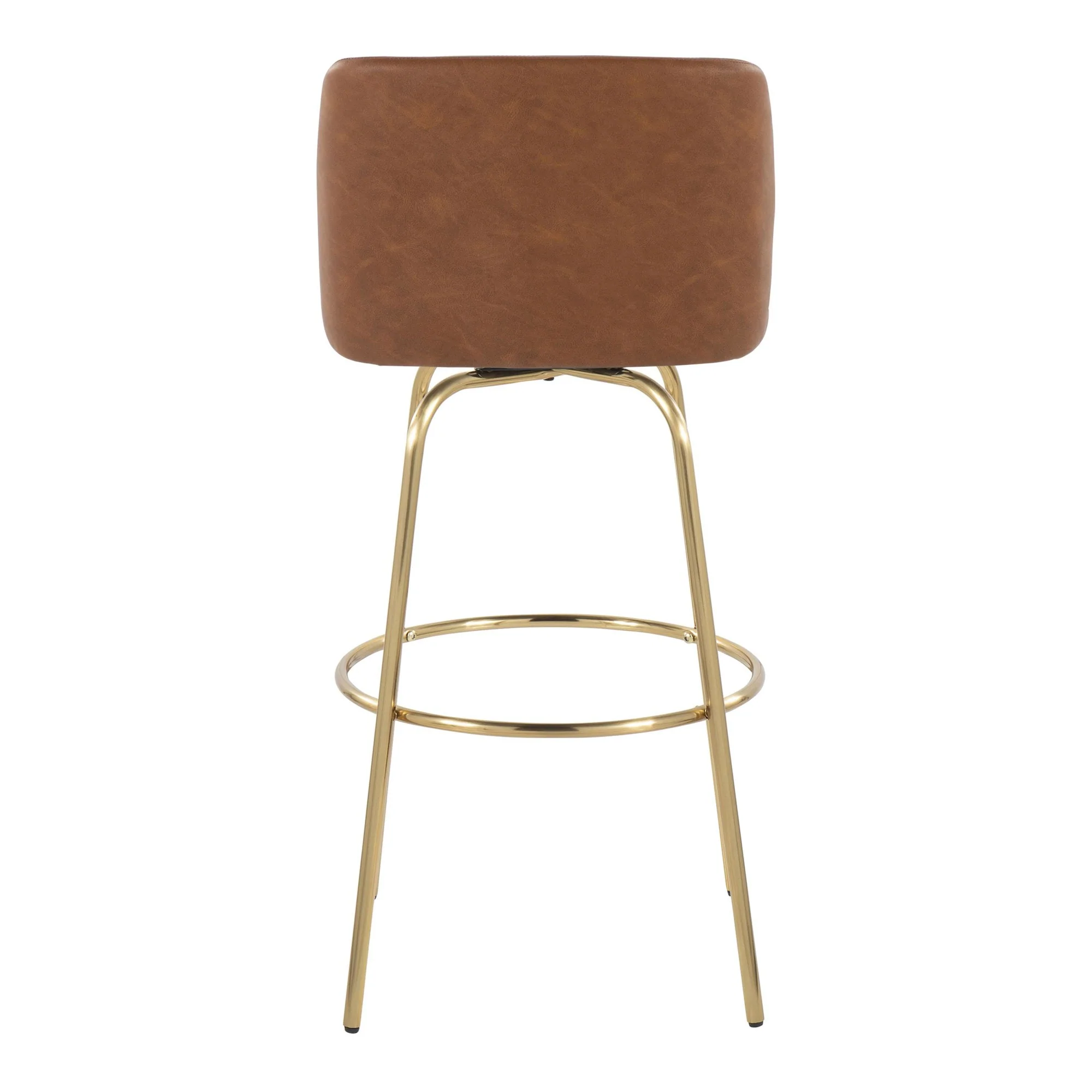 Toriano 30" Fixed-Height Barstool - Set of 2 By LumiSource - B30-TRNOPU-CLARZG2 AUCAM2 - Image 10