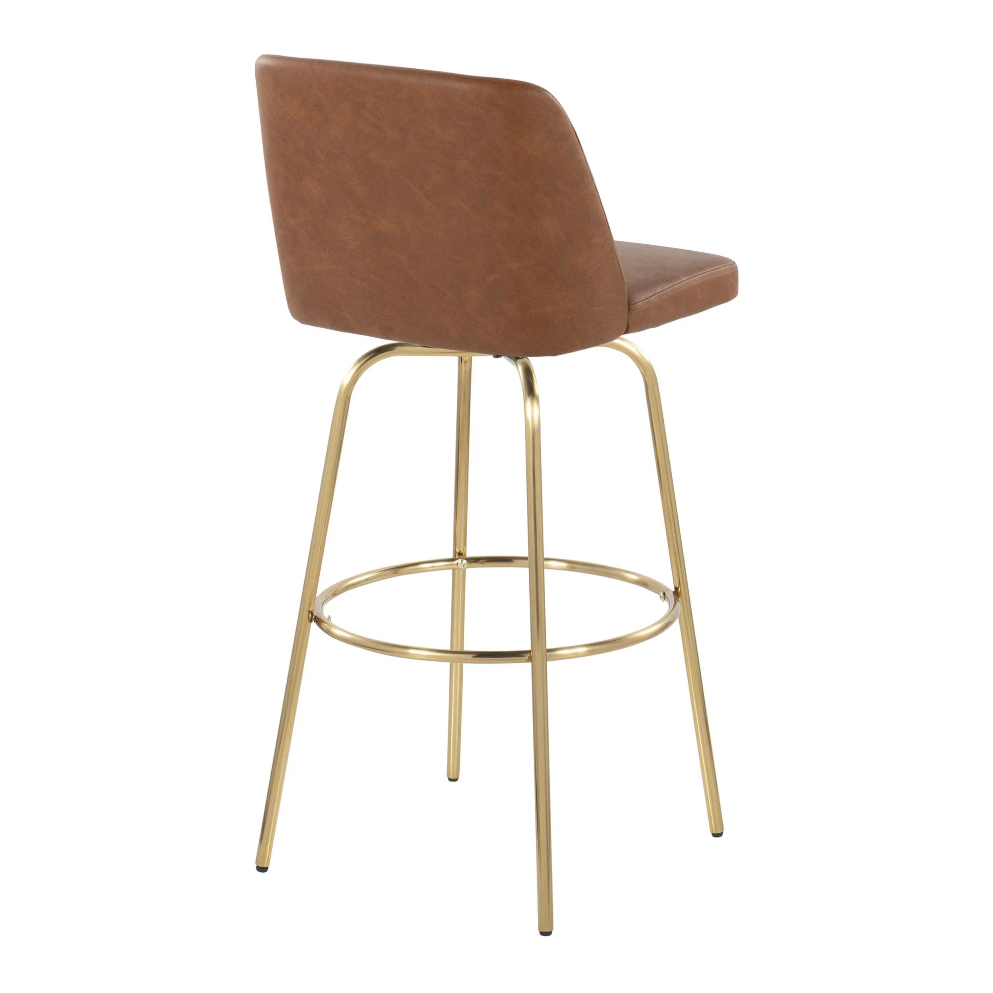 Toriano 30" Fixed-Height Barstool - Set of 2 By LumiSource - B30-TRNOPU-CLARZG2 AUCAM2 - Image 8