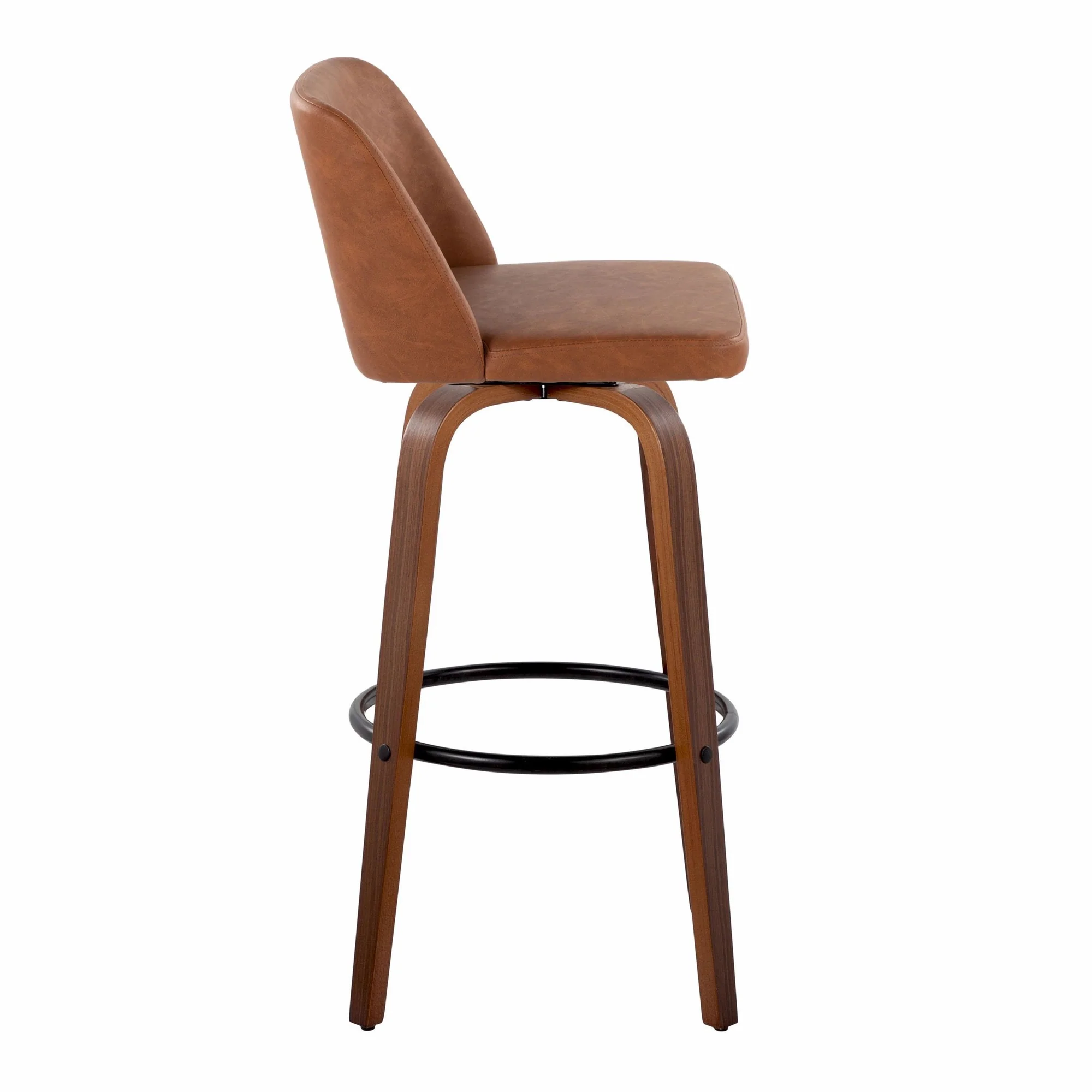 Toriano 30" Fixed-Height Barstool - Set of 2 By LumiSource - B30-TRNOPU-GRTZQ2 WLCAM2 - Image 7