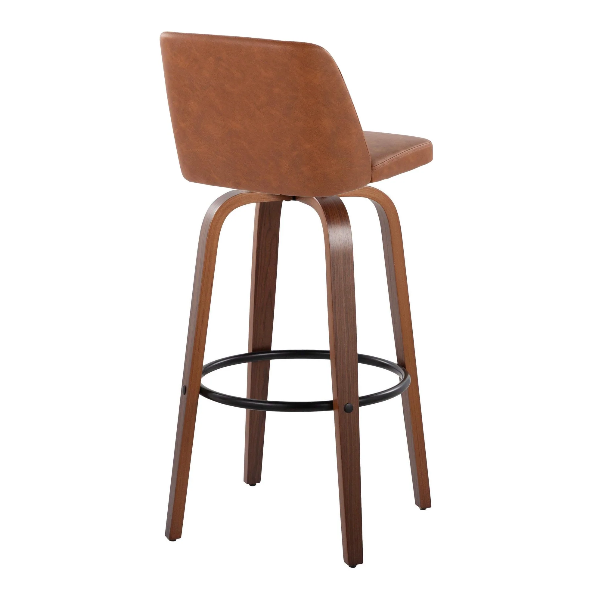 Toriano 30" Fixed-Height Barstool - Set of 2 By LumiSource - B30-TRNOPU-GRTZQ2 WLCAM2 - Image 8