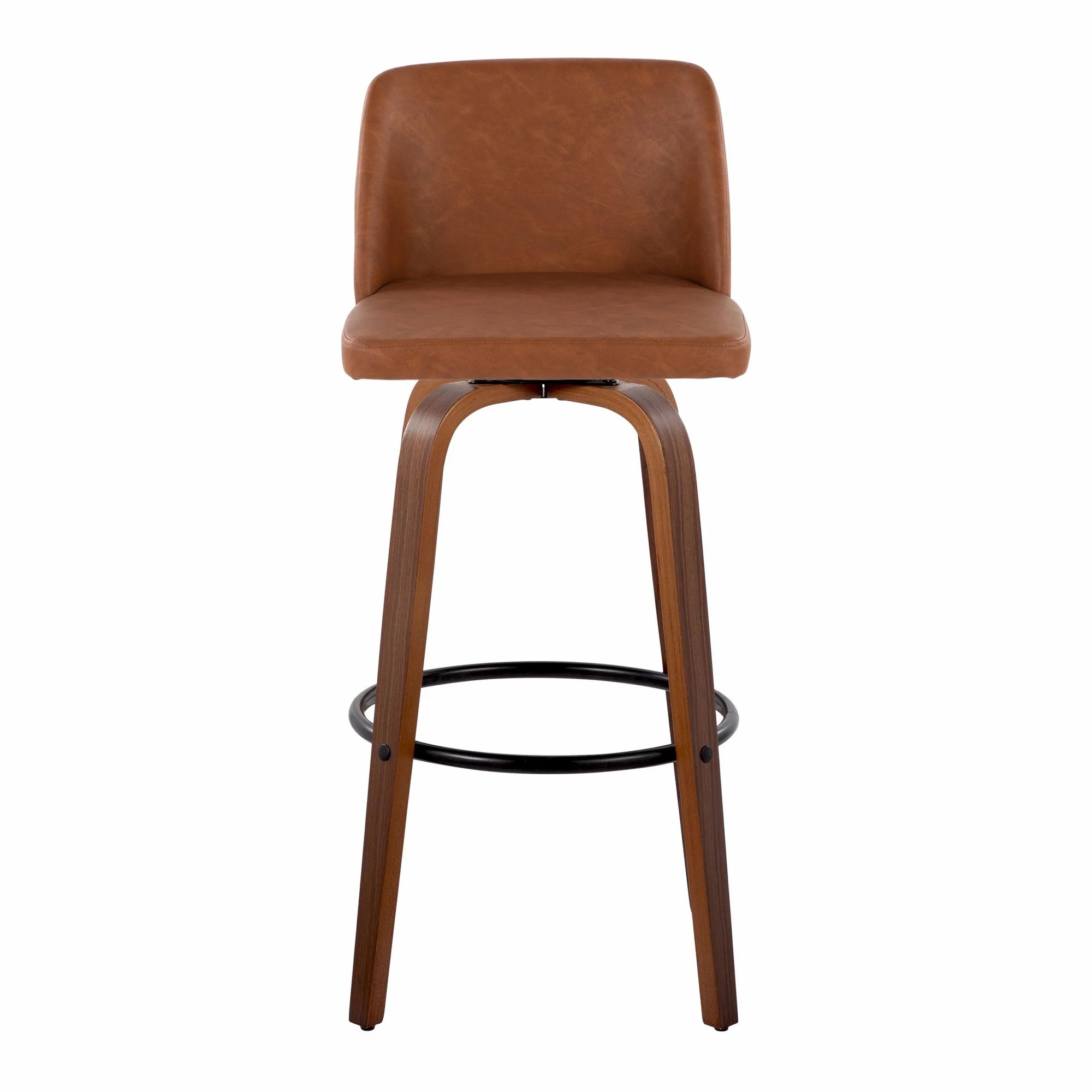 Toriano 30" Fixed-Height Barstool - Set of 2 By LumiSource - B30-TRNOPU-GRTZQ2 WLCAM2 - Image 9